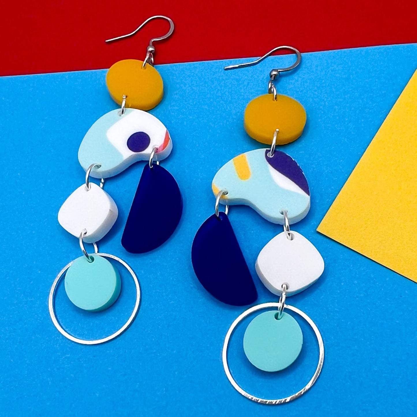 Limited Edition Abstract Acrylic Earrings