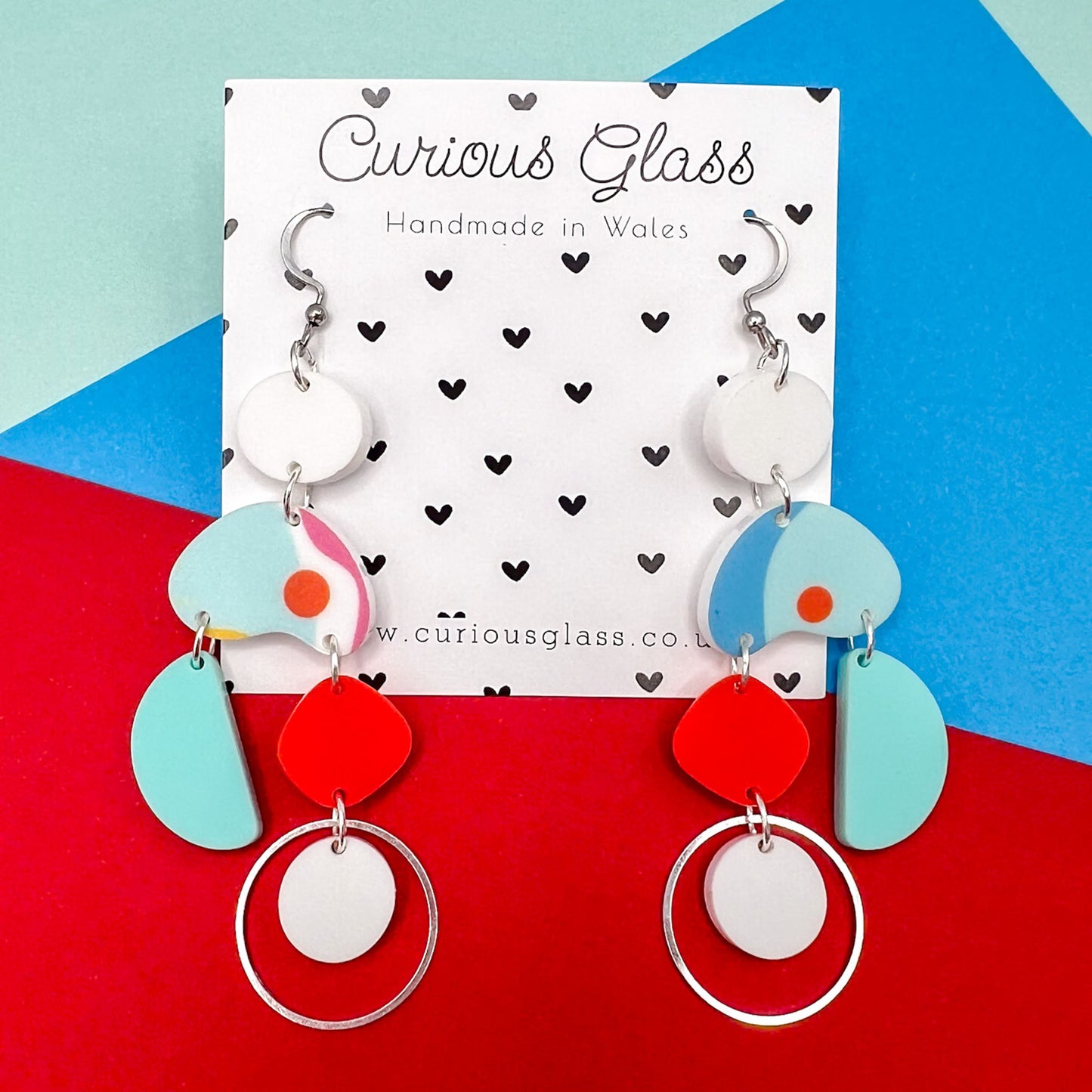 Limited Edition Abstract Acrylic Earrings