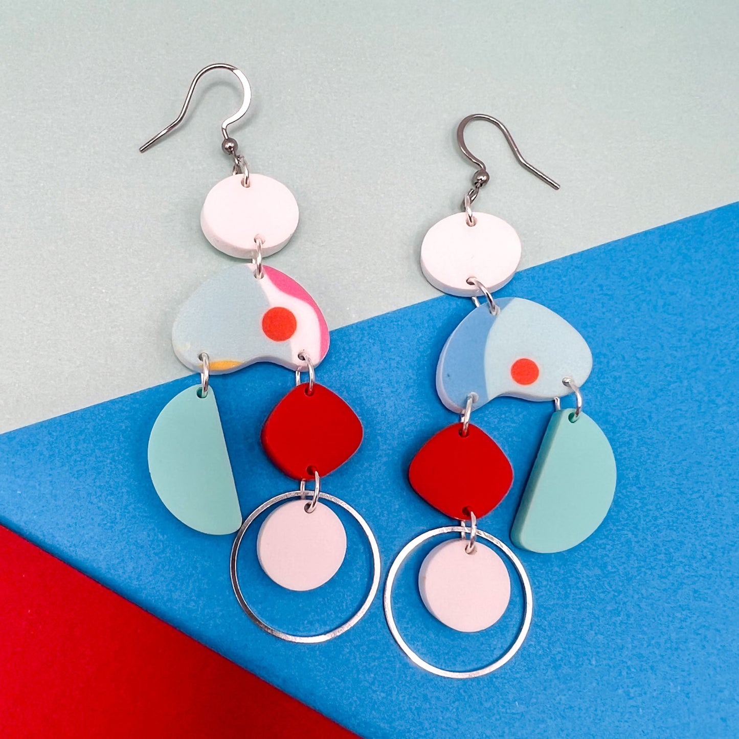 Limited Edition Abstract Acrylic Earrings