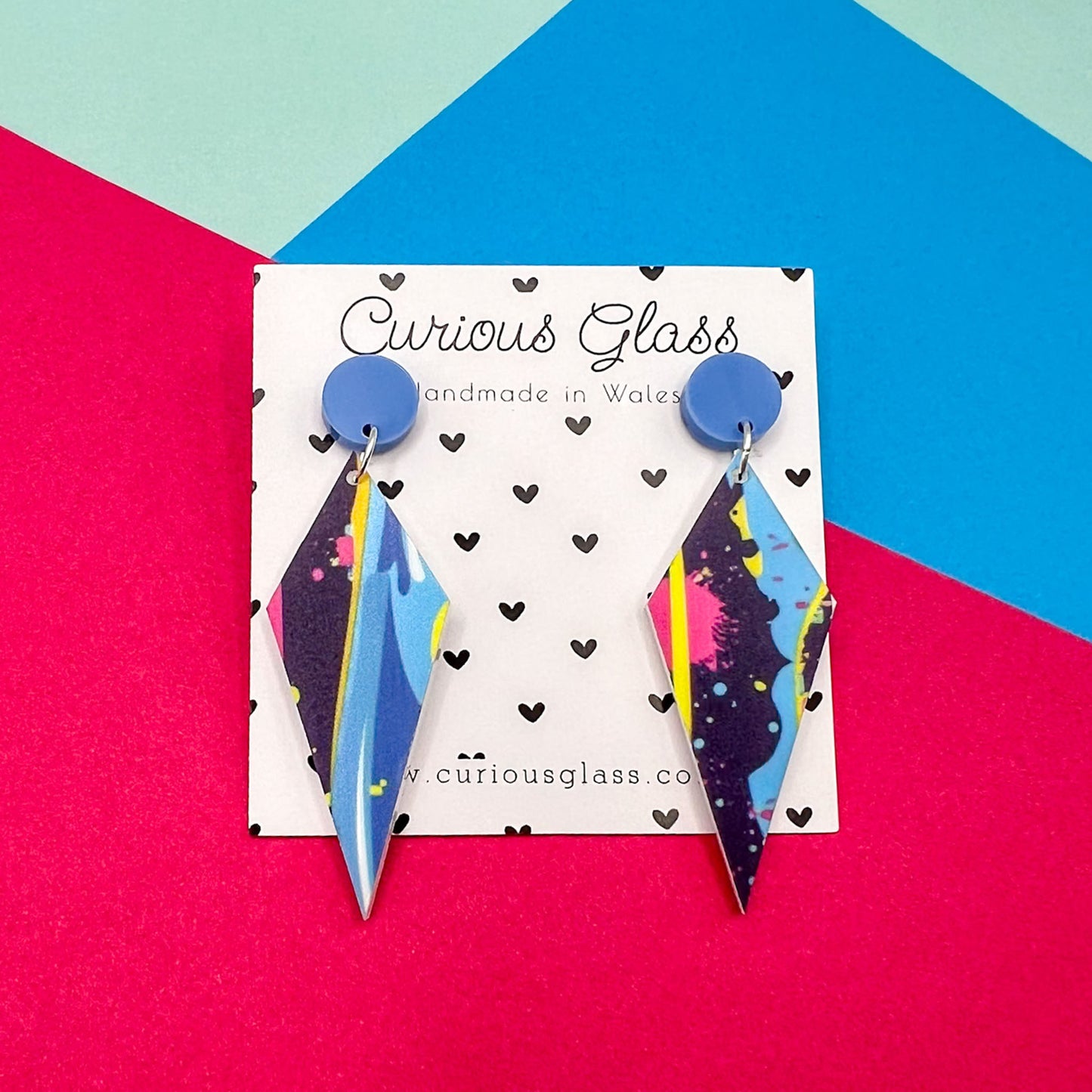 Limited Edition Abstract Acrylic Earrings