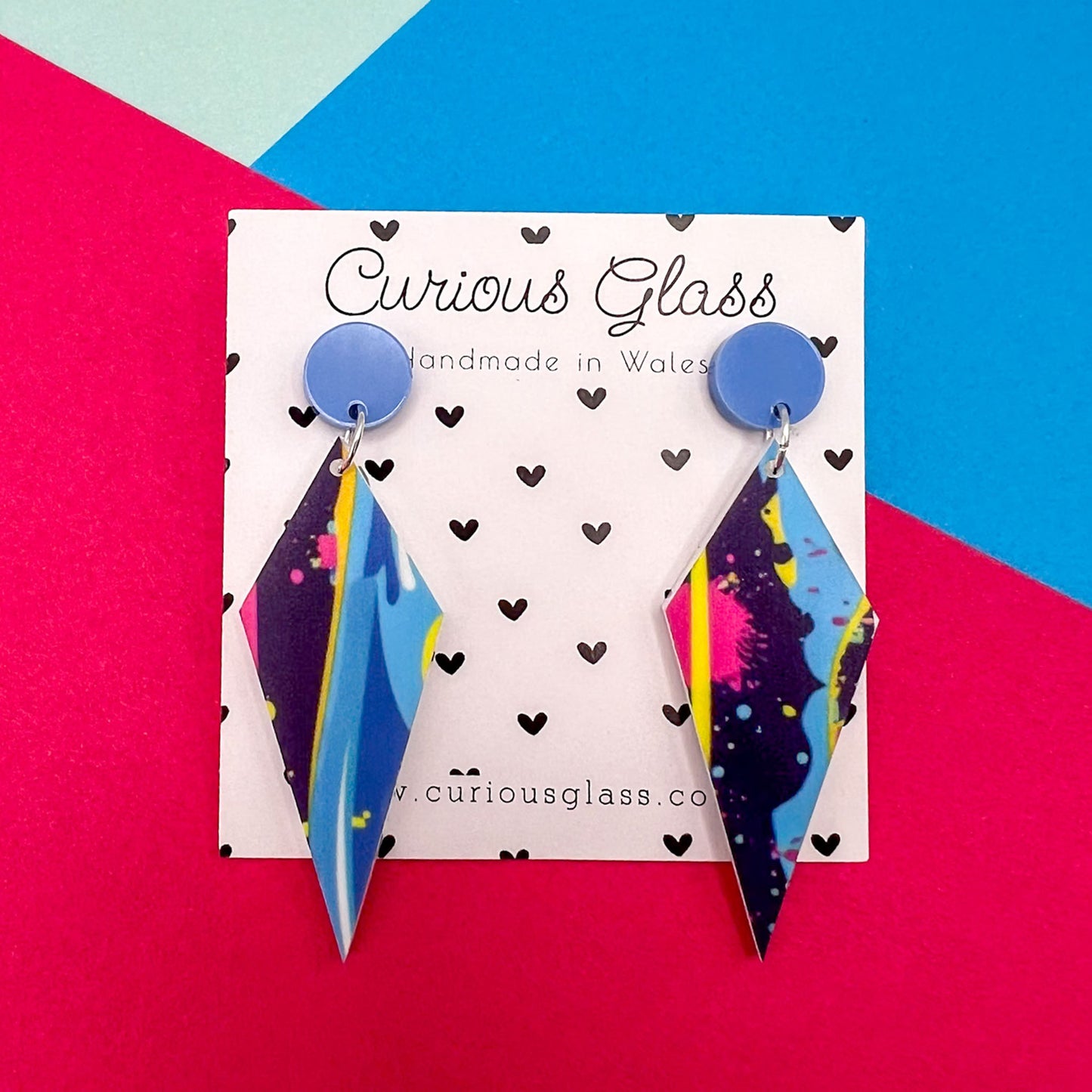 Limited Edition Abstract Acrylic Earrings