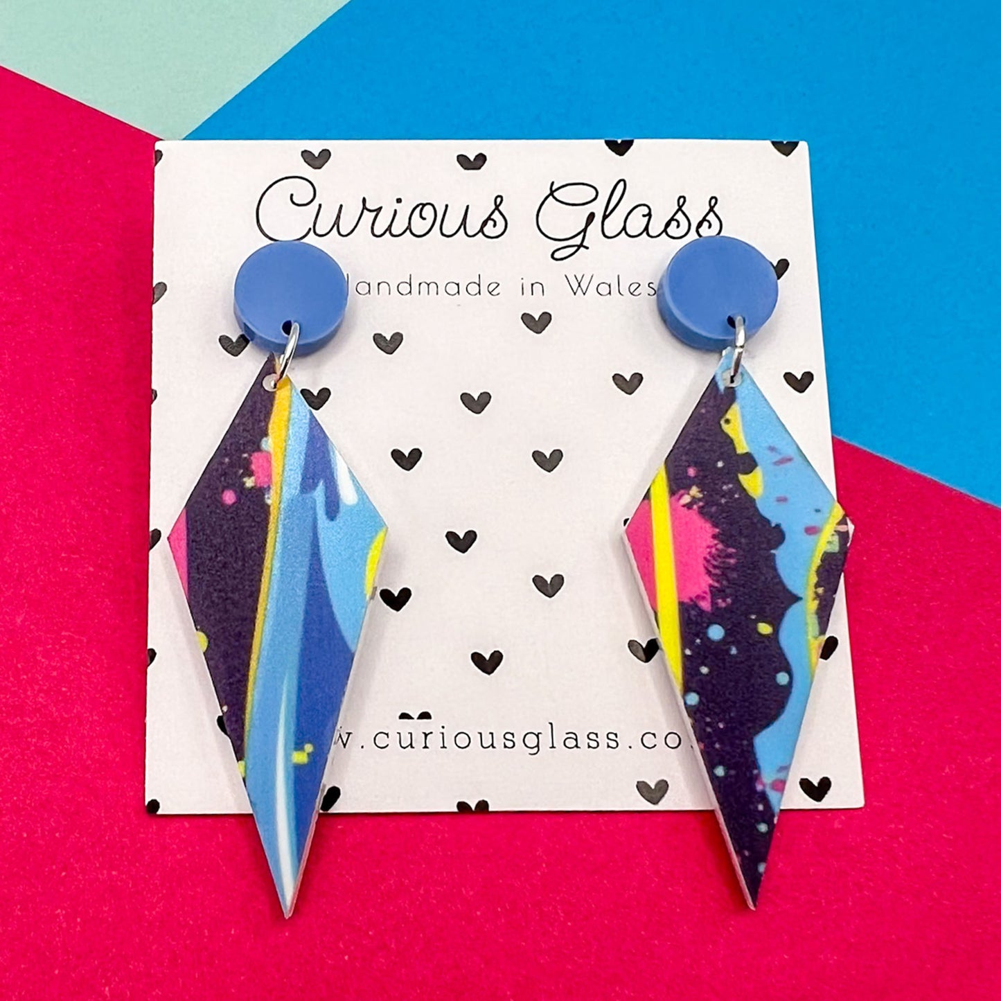 Limited Edition Abstract Acrylic Earrings