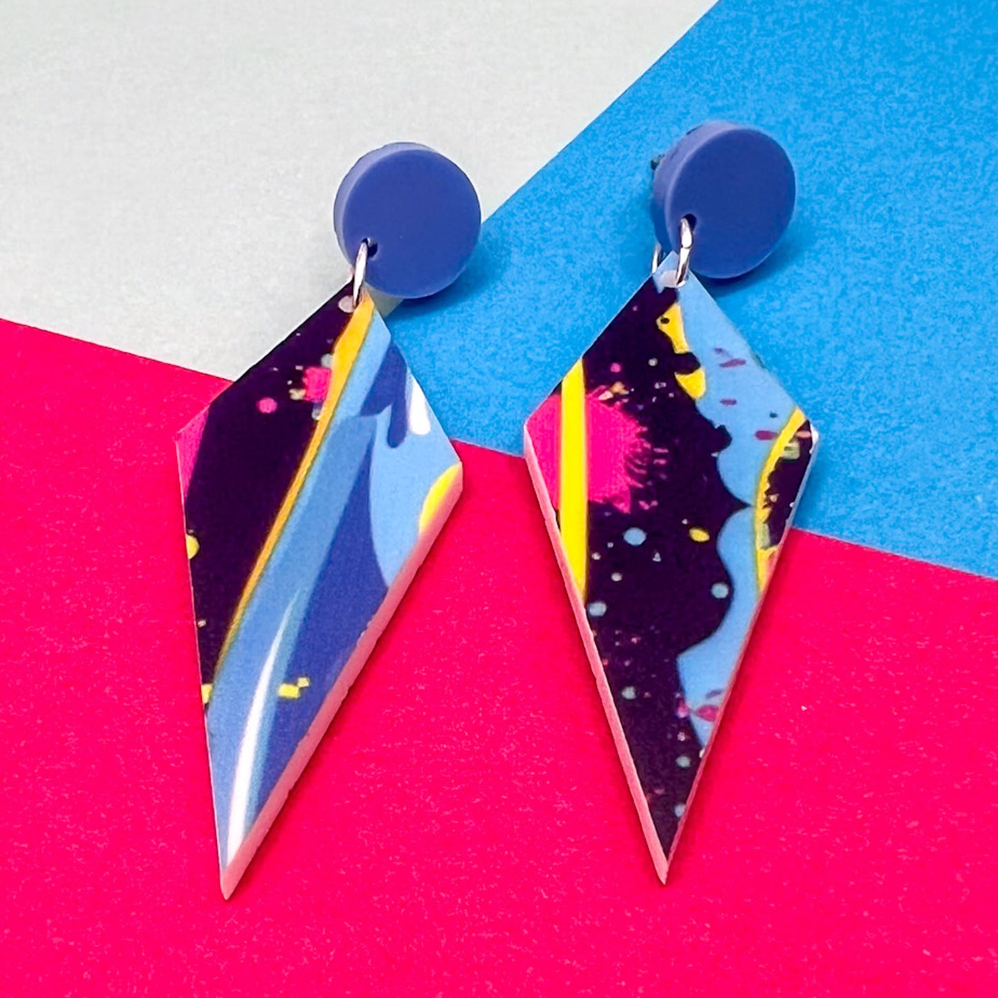 Limited Edition Abstract Acrylic Earrings