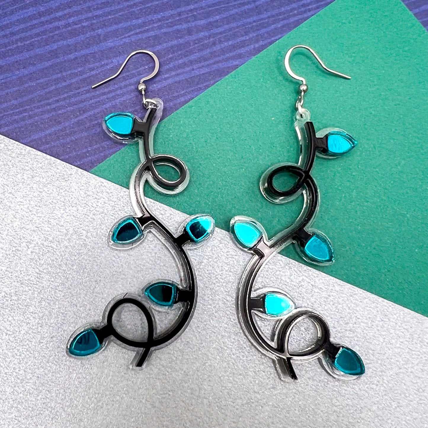 Limited Edition Lights Acrylic Earrings