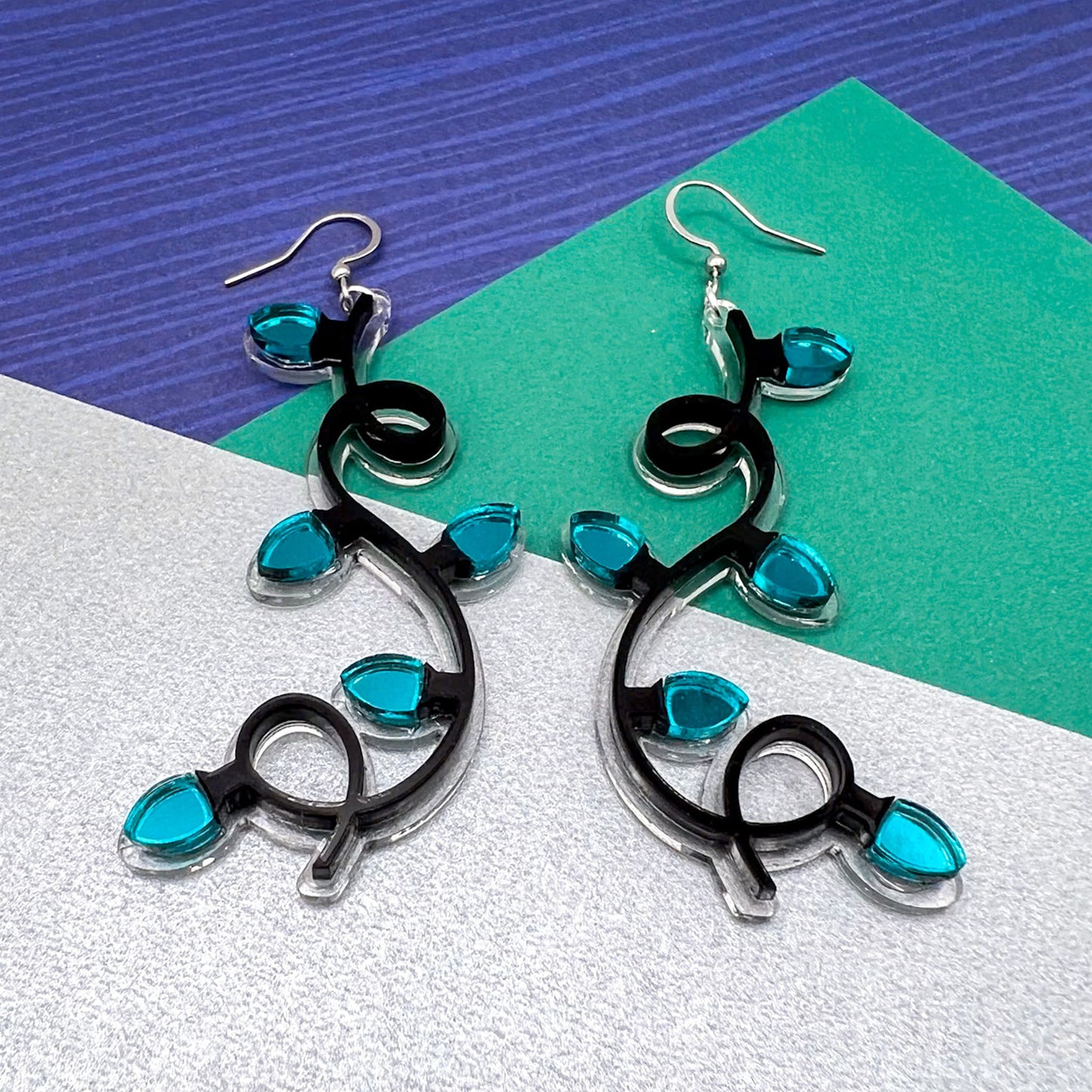 Limited Edition Lights Acrylic Earrings