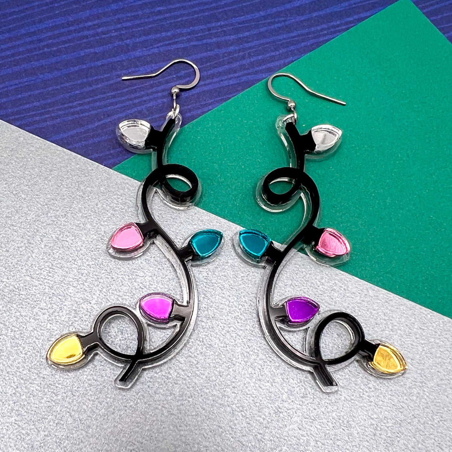 Limited Edition Lights Acrylic Earrings