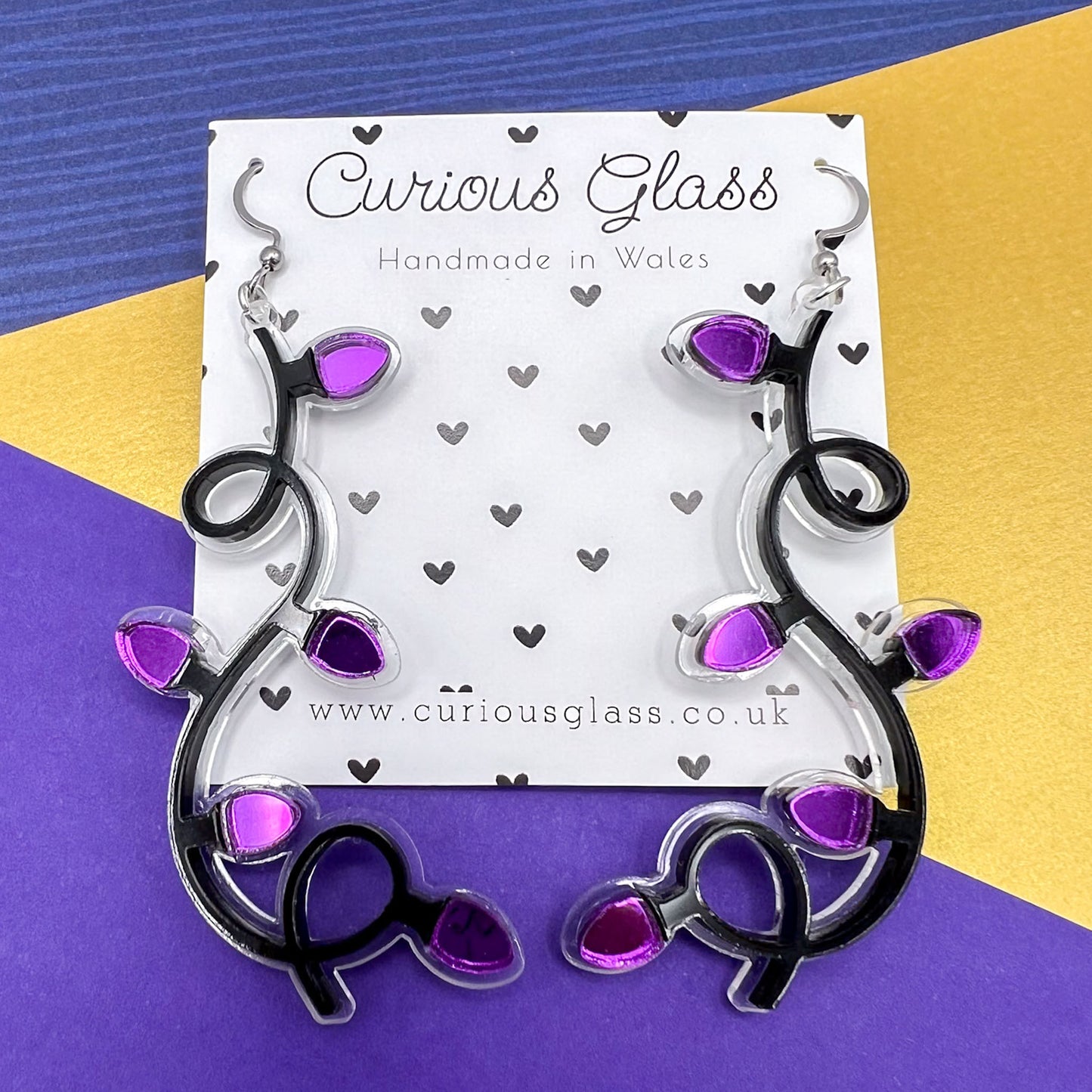 Limited Edition Lights Acrylic Earrings