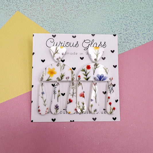Limited Edition Dangly Acrylic Earrings