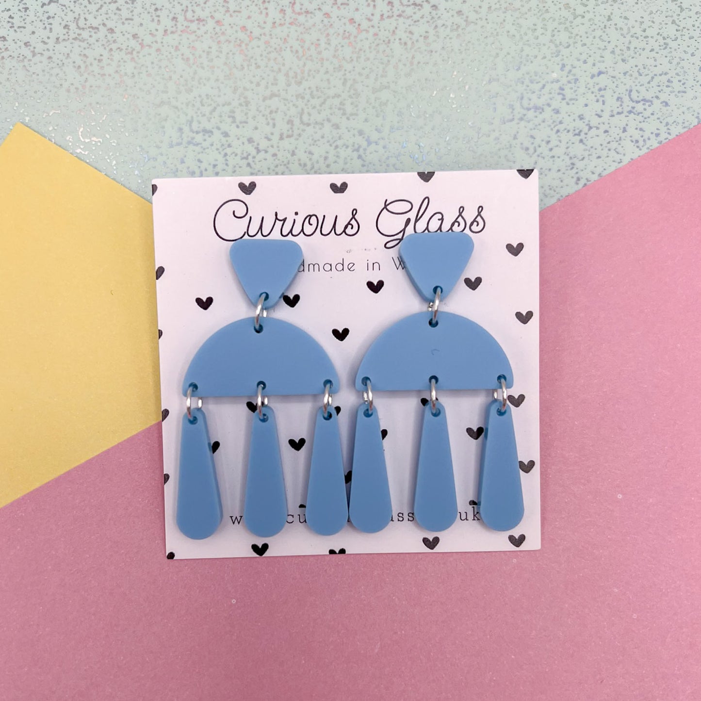 Limited Edition Dangly Acrylic Earrings