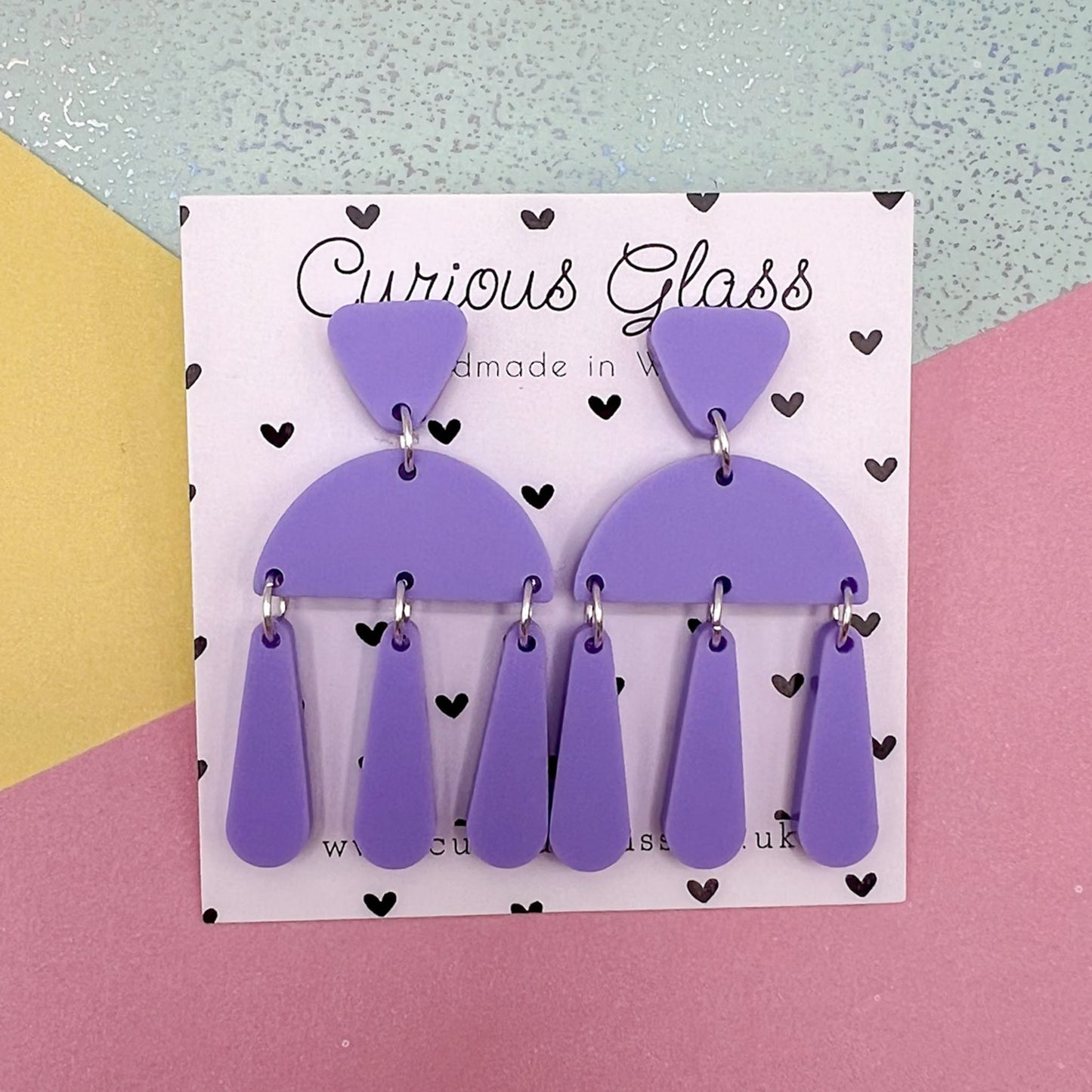 Limited Edition Dangly Acrylic Earrings