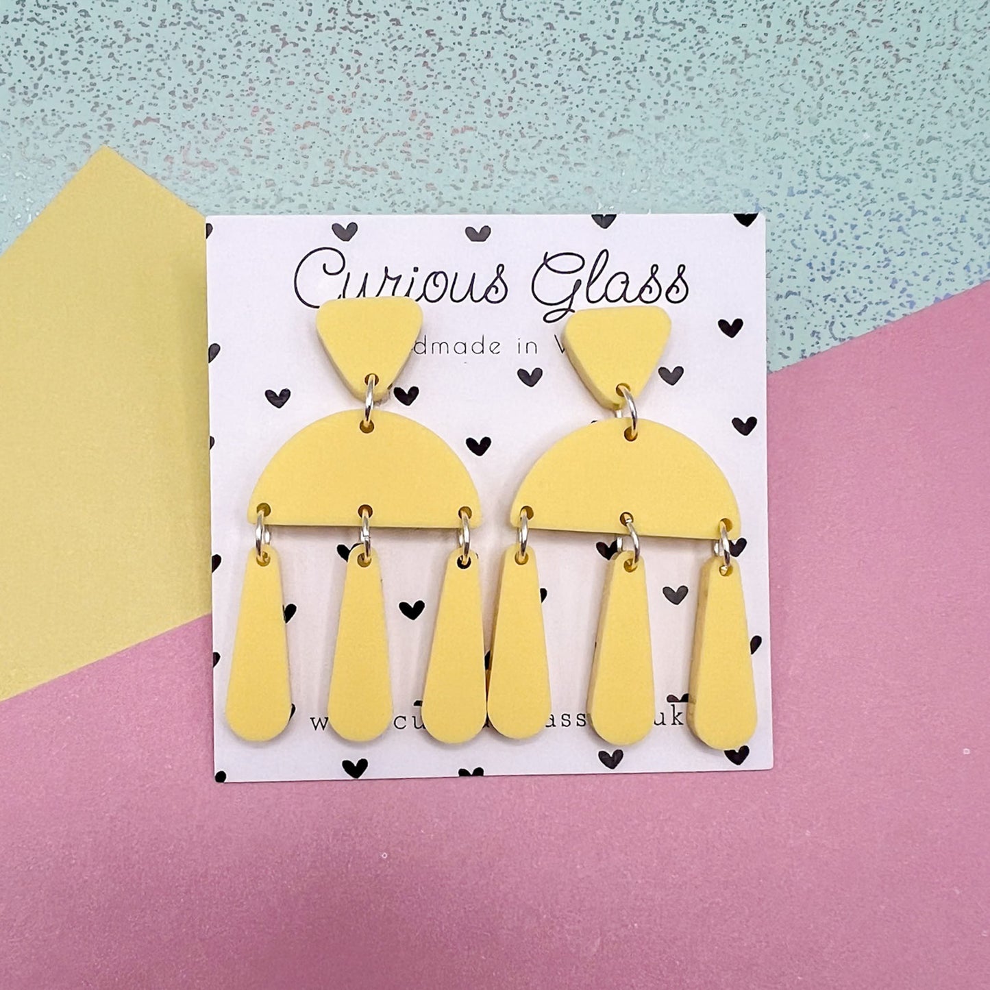 Limited Edition Dangly Acrylic Earrings