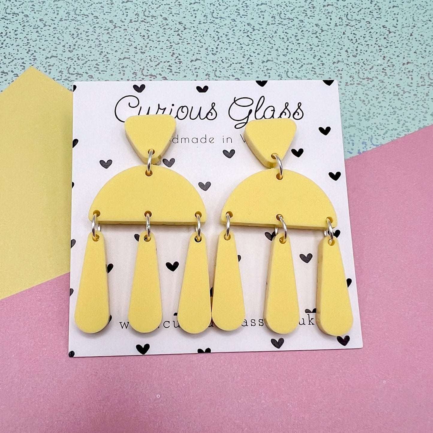 Limited Edition Dangly Acrylic Earrings