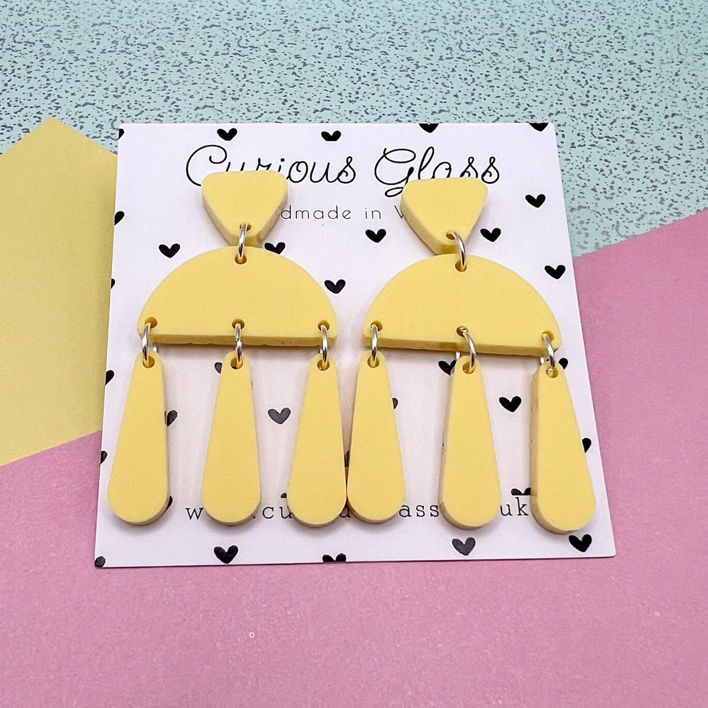 Limited Edition Dangly Acrylic Earrings