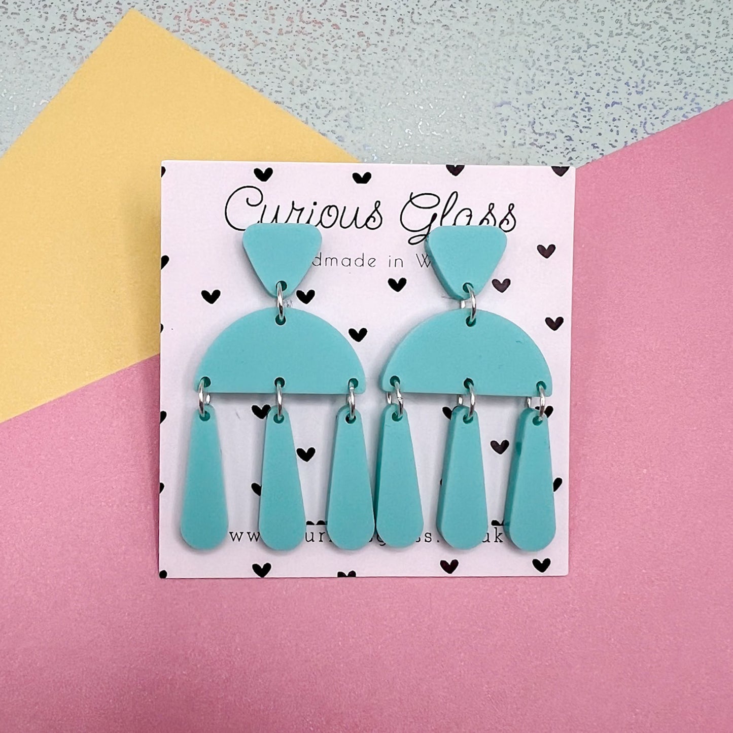 Limited Edition Dangly Acrylic Earrings