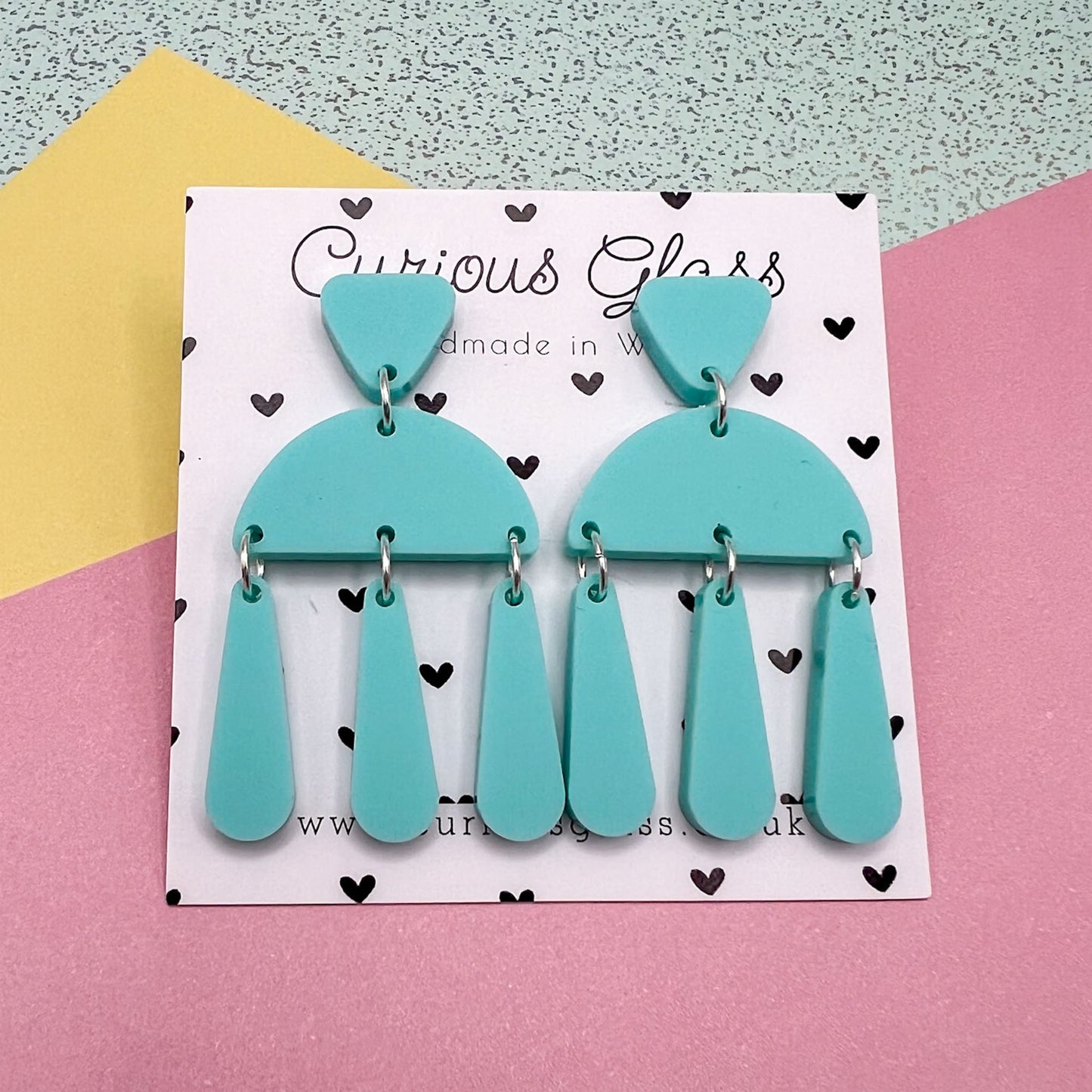 Limited Edition Dangly Acrylic Earrings