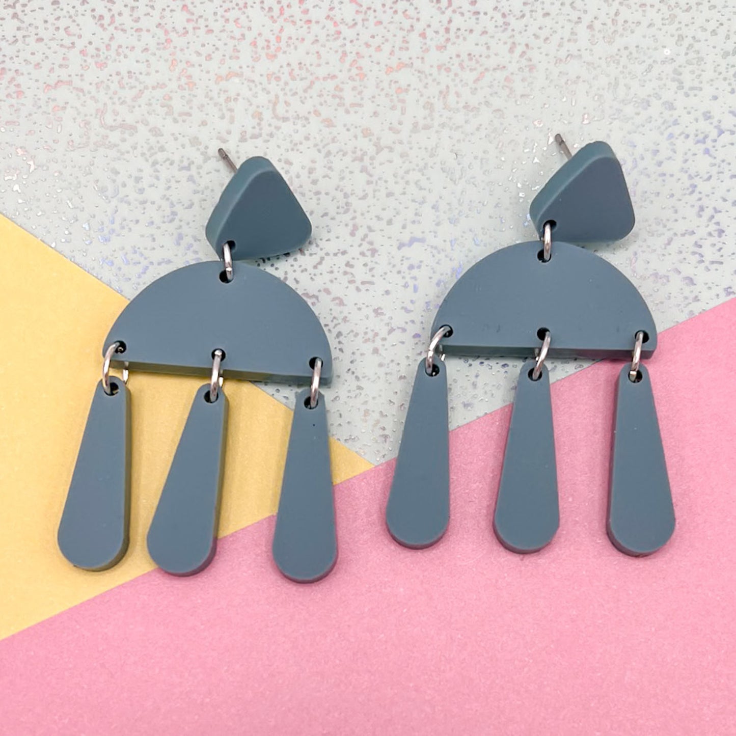 Limited Edition Dangly Acrylic Earrings