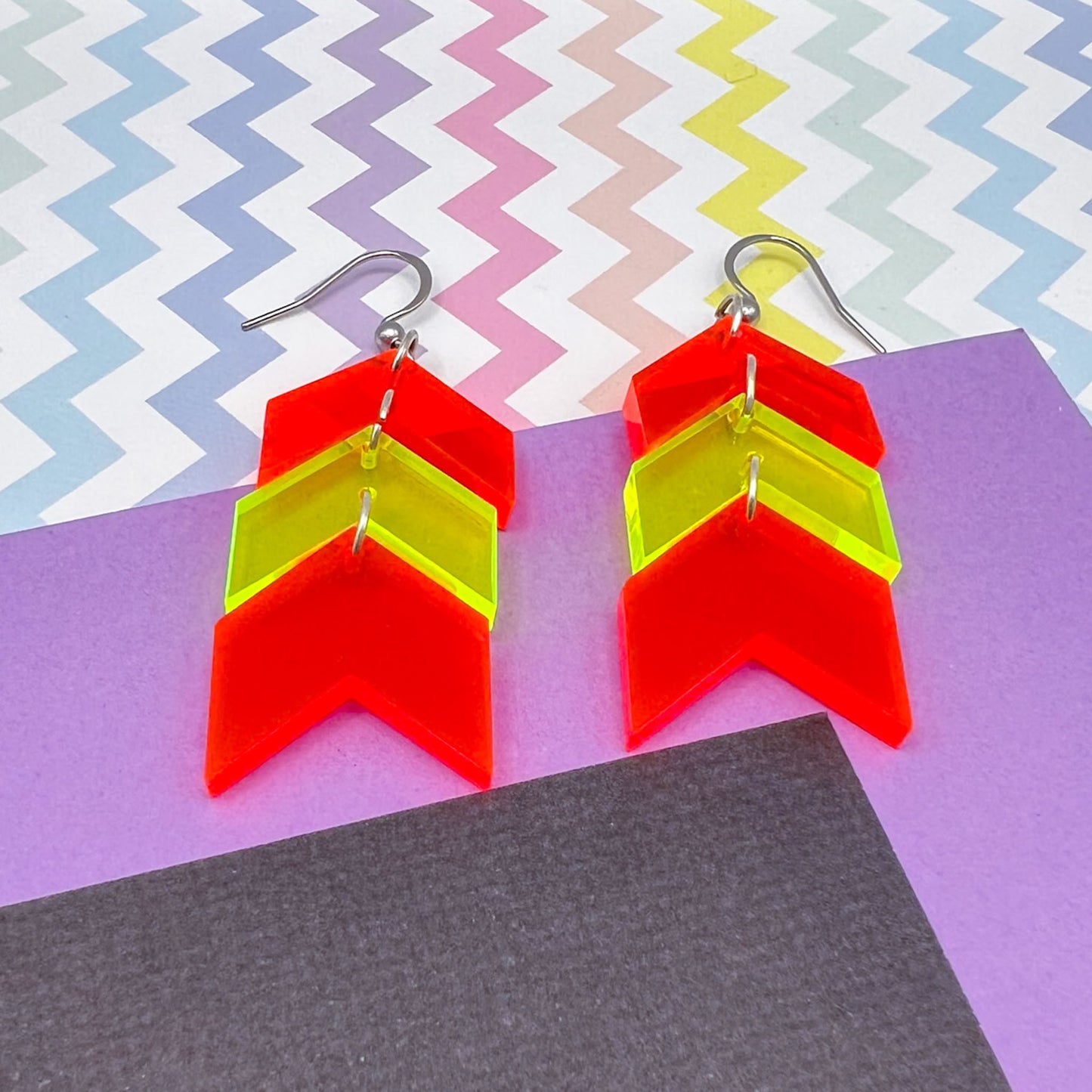 Limited Edition Shapes Acrylic Earrings