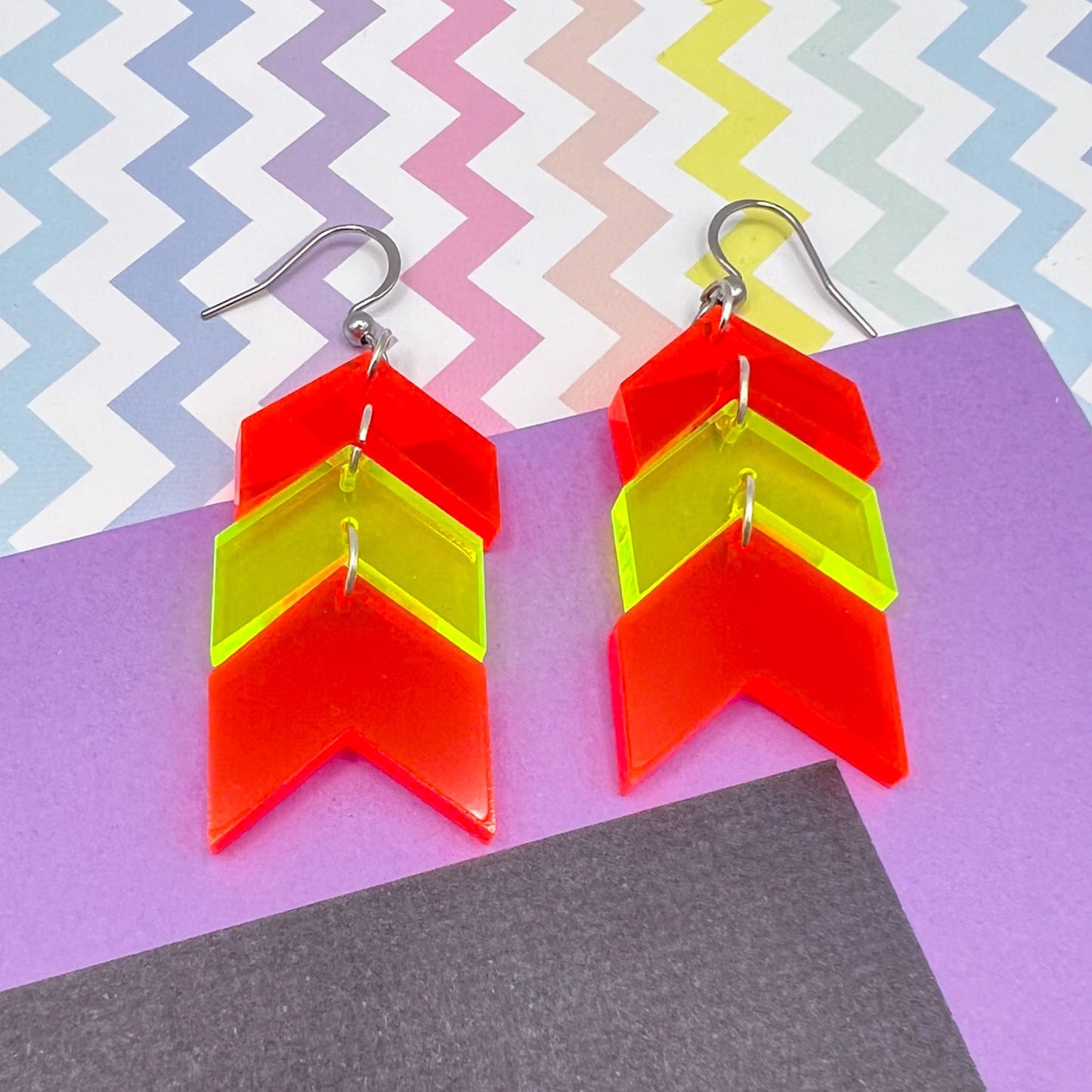 Limited Edition Shapes Acrylic Earrings