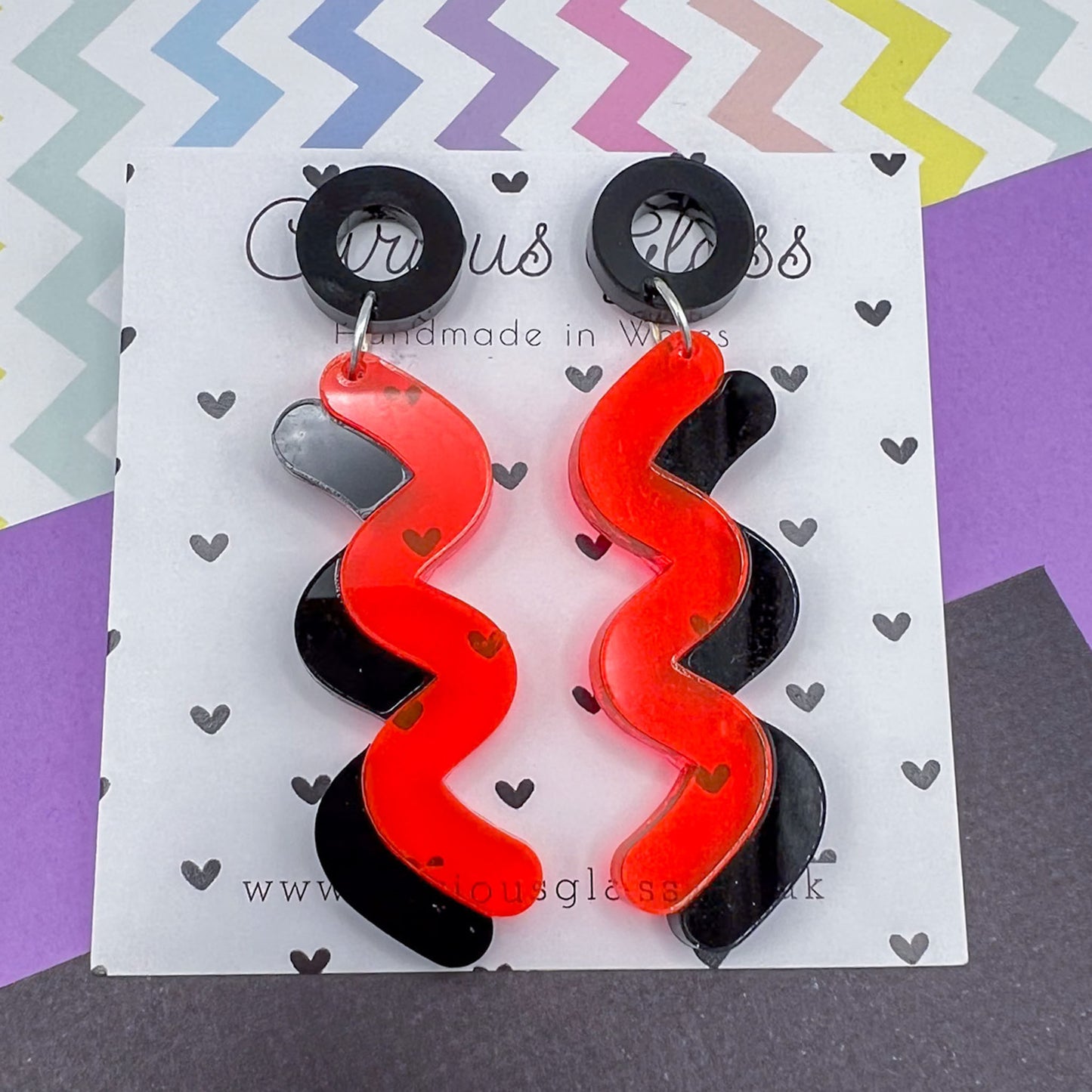 Limited Edition Shapes Acrylic Earrings