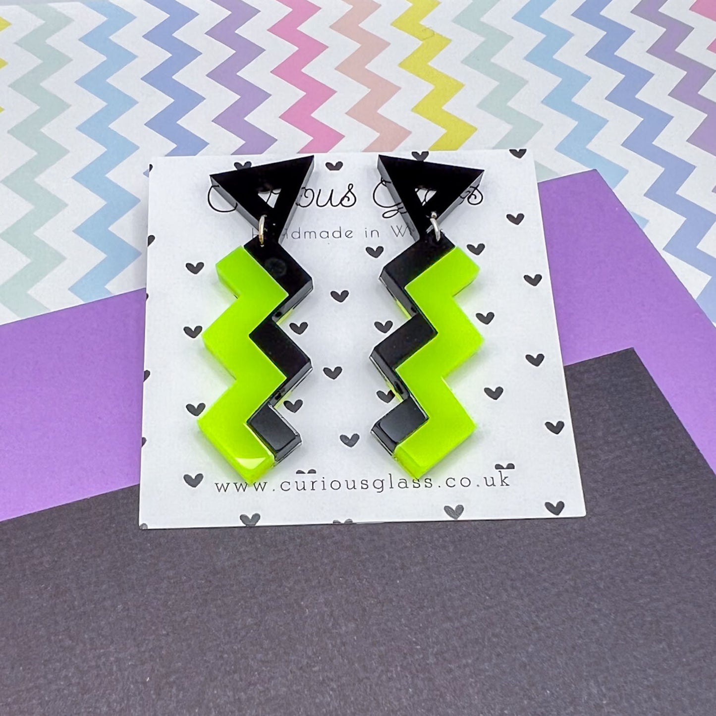 Limited Edition Shapes Acrylic Earrings