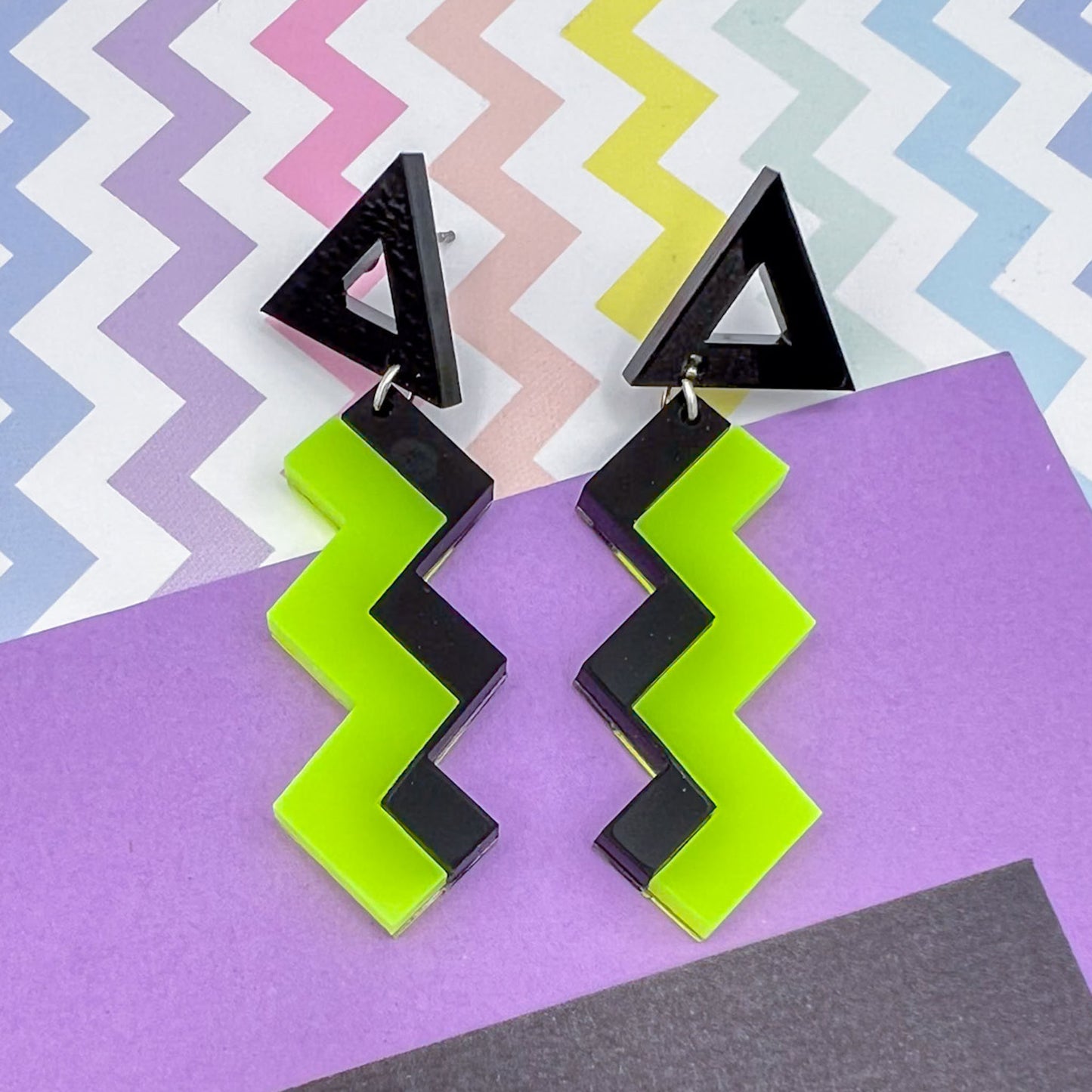 Limited Edition Shapes Acrylic Earrings