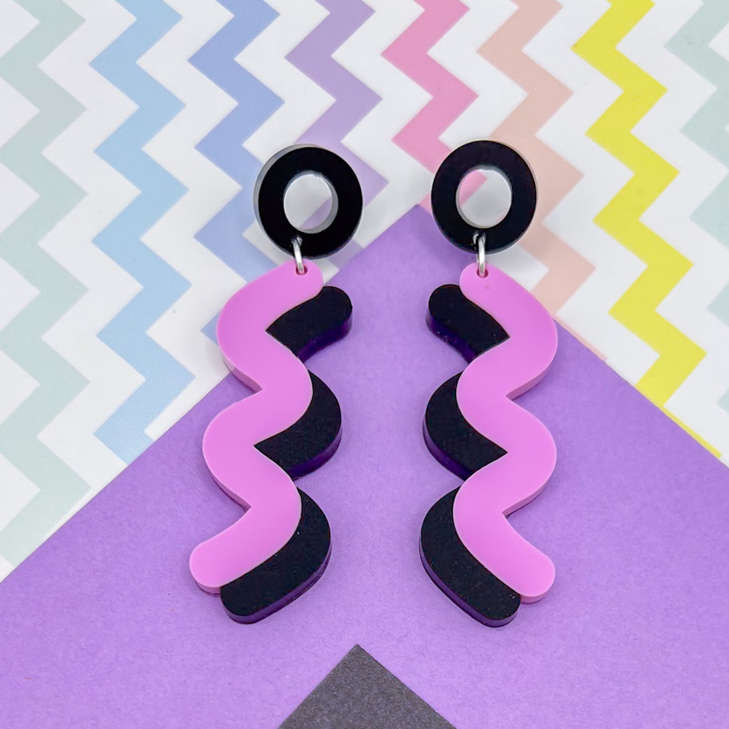 Limited Edition Shapes Acrylic Earrings
