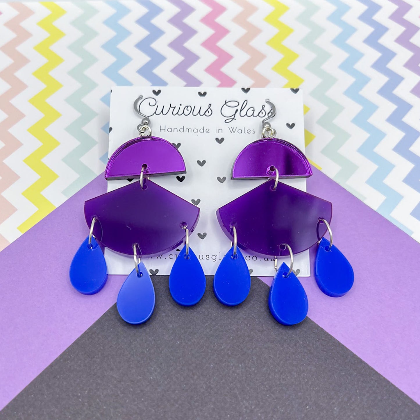 Limited Edition Dangly Acrylic Earrings