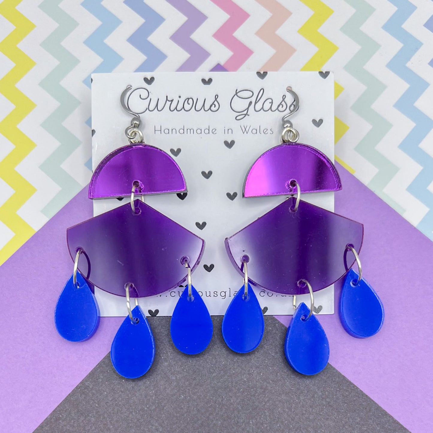 Limited Edition Dangly Acrylic Earrings