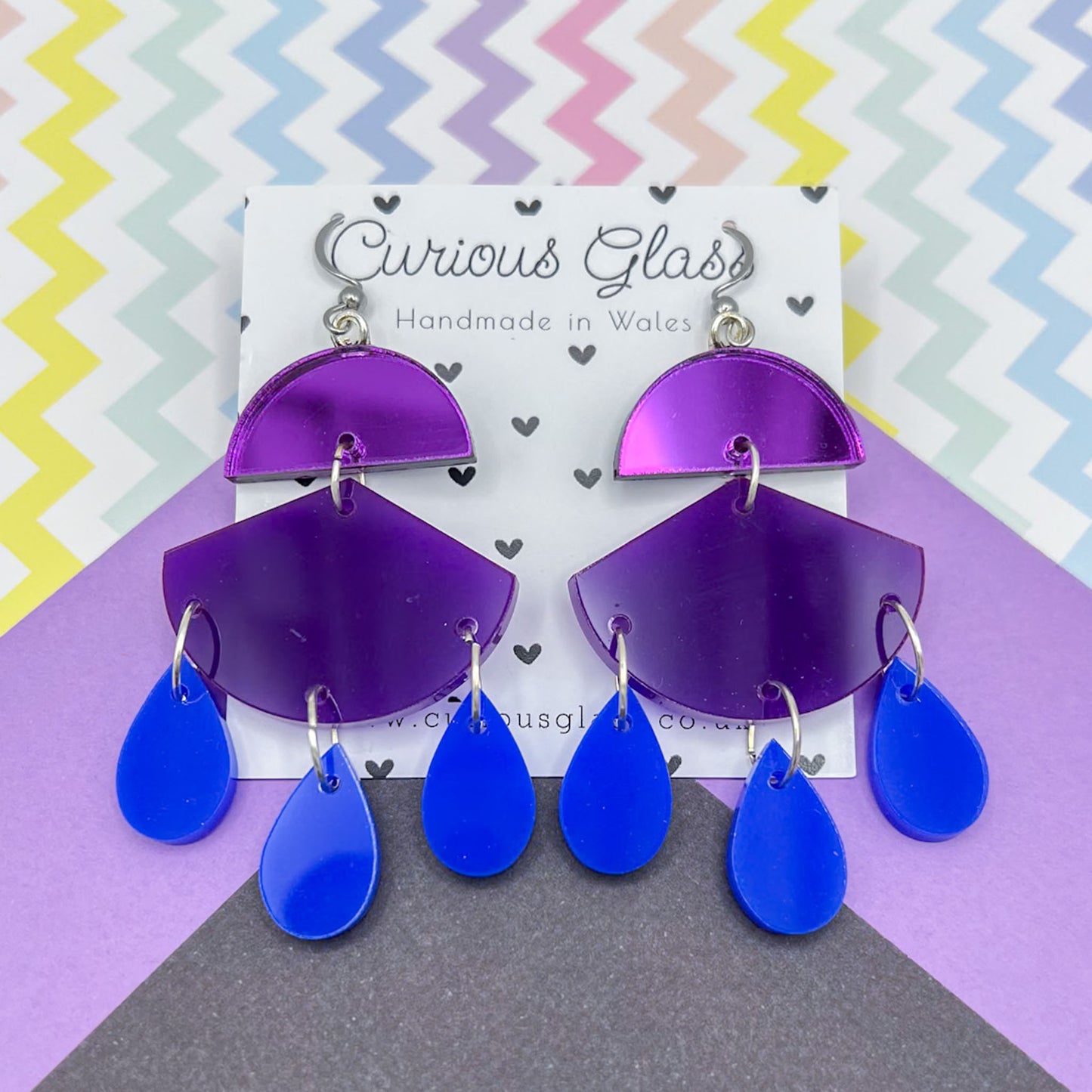 Limited Edition Dangly Acrylic Earrings