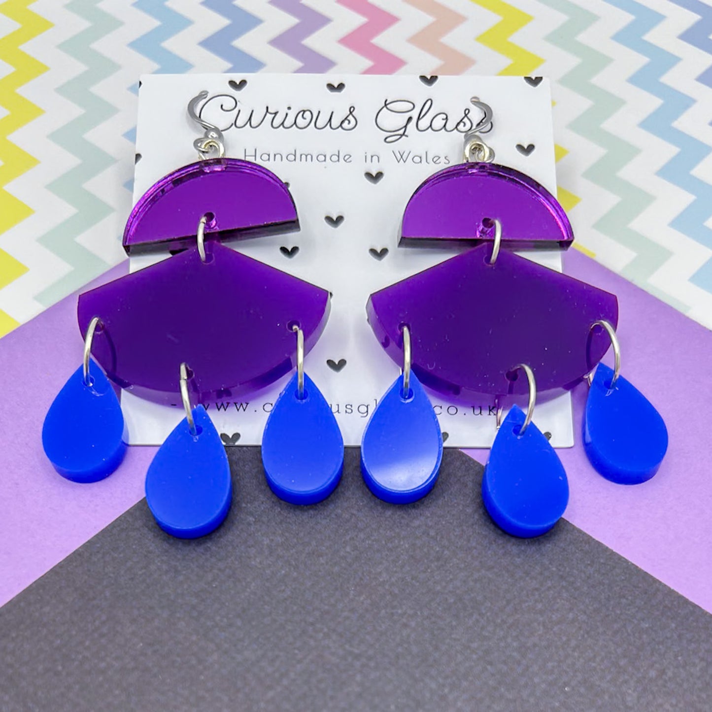 Limited Edition Dangly Acrylic Earrings