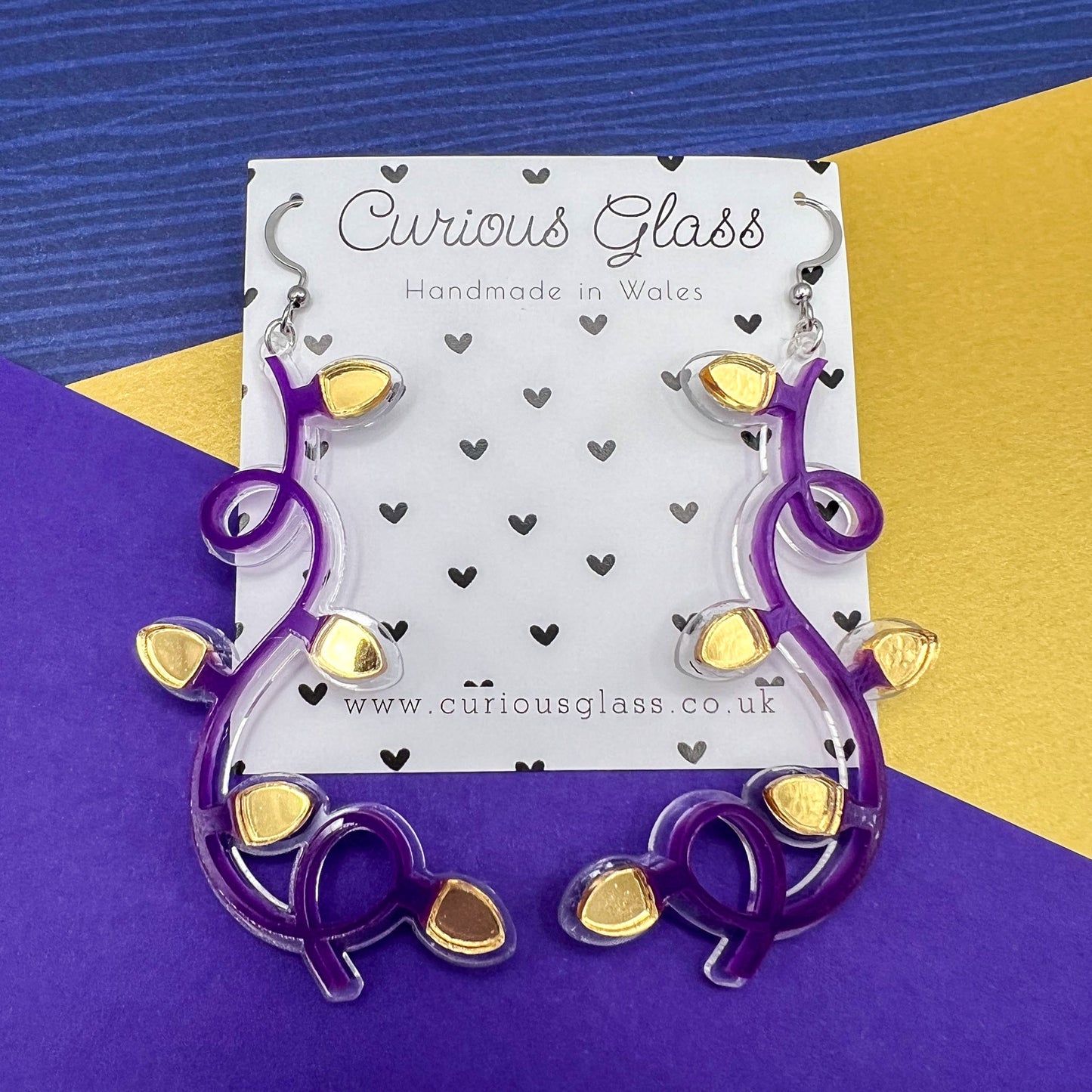Limited Edition Lights Acrylic Earrings