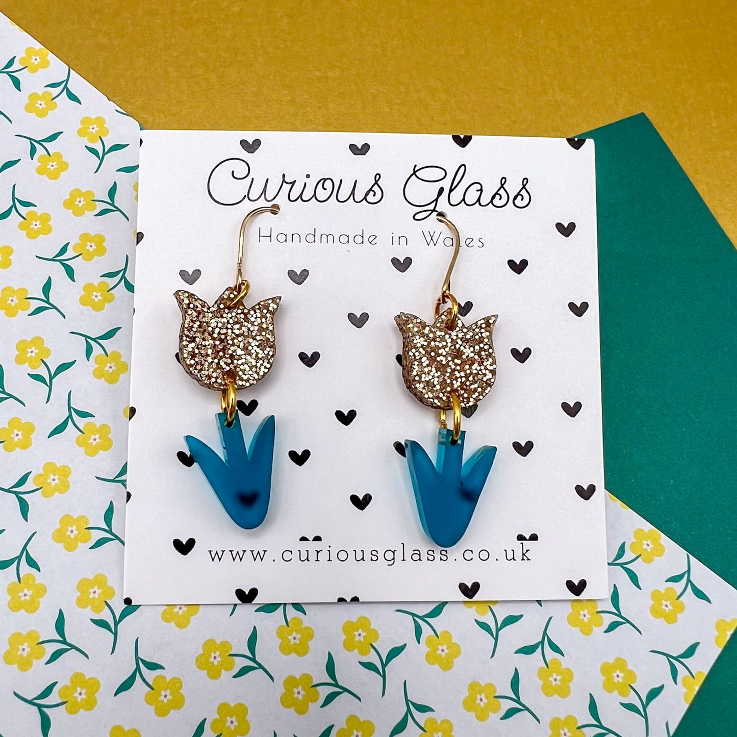 Tulips Acrylic Earrings
