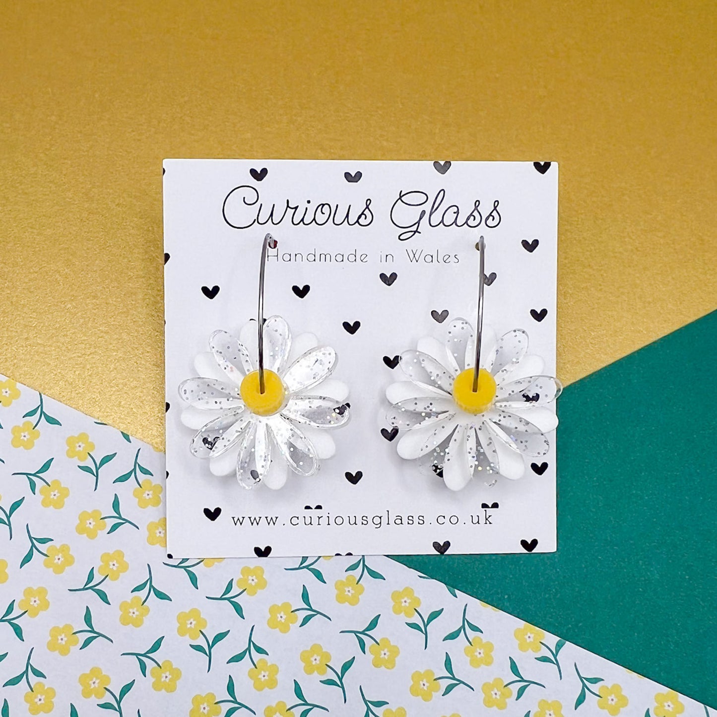 Daisy Acrylic Earrings