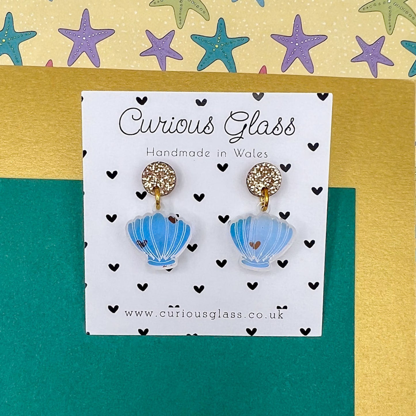 Shell Acrylic Earrings