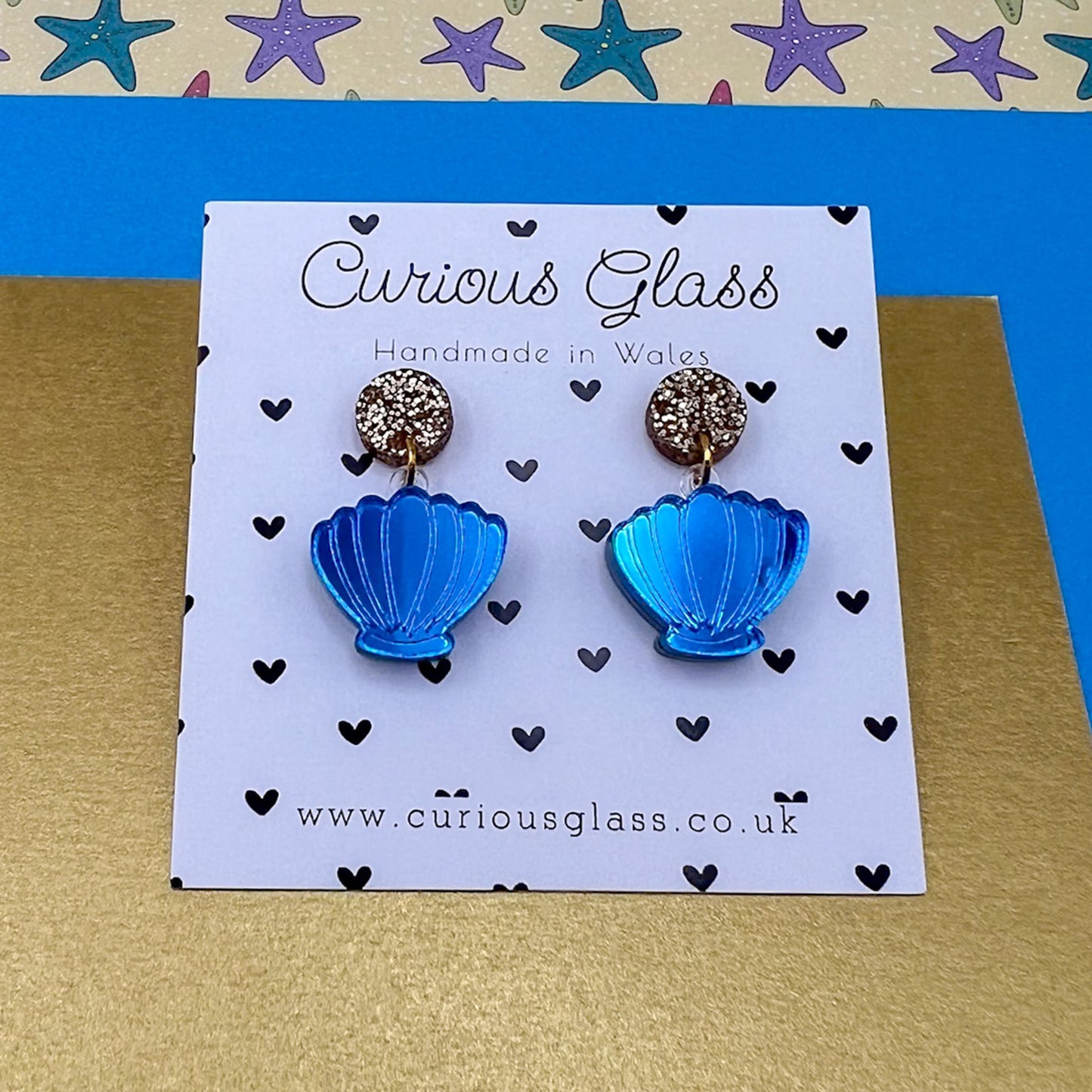 Shell Acrylic Earrings