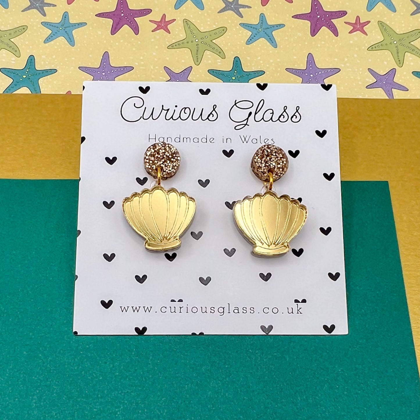 Shell Acrylic Earrings