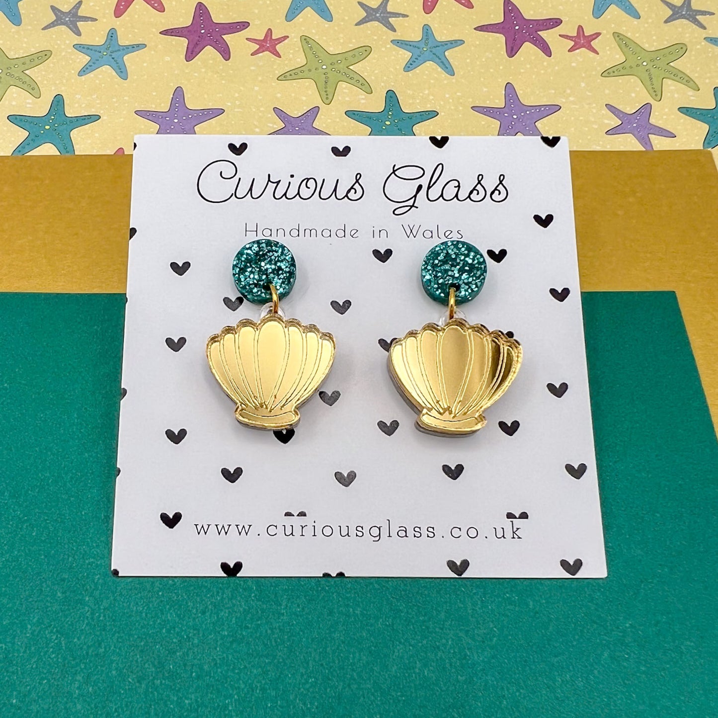 Shell Acrylic Earrings