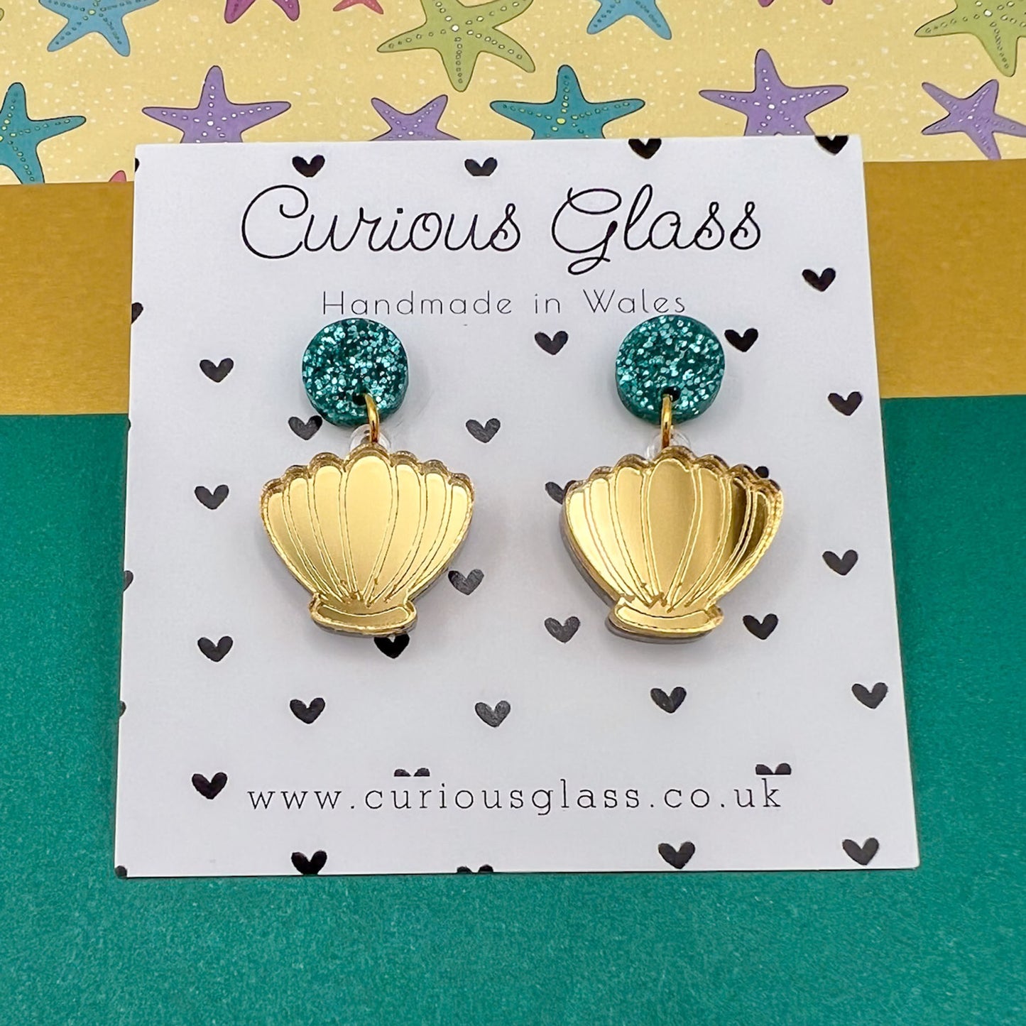 Shell Acrylic Earrings