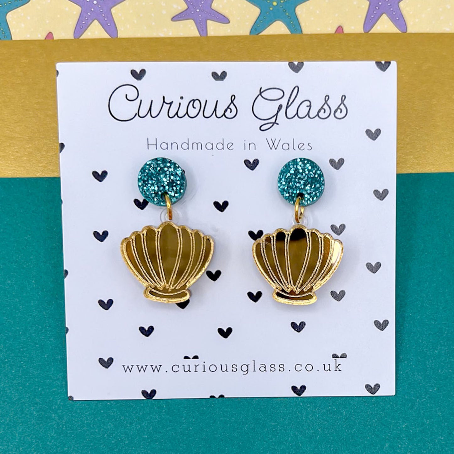 Shell Acrylic Earrings