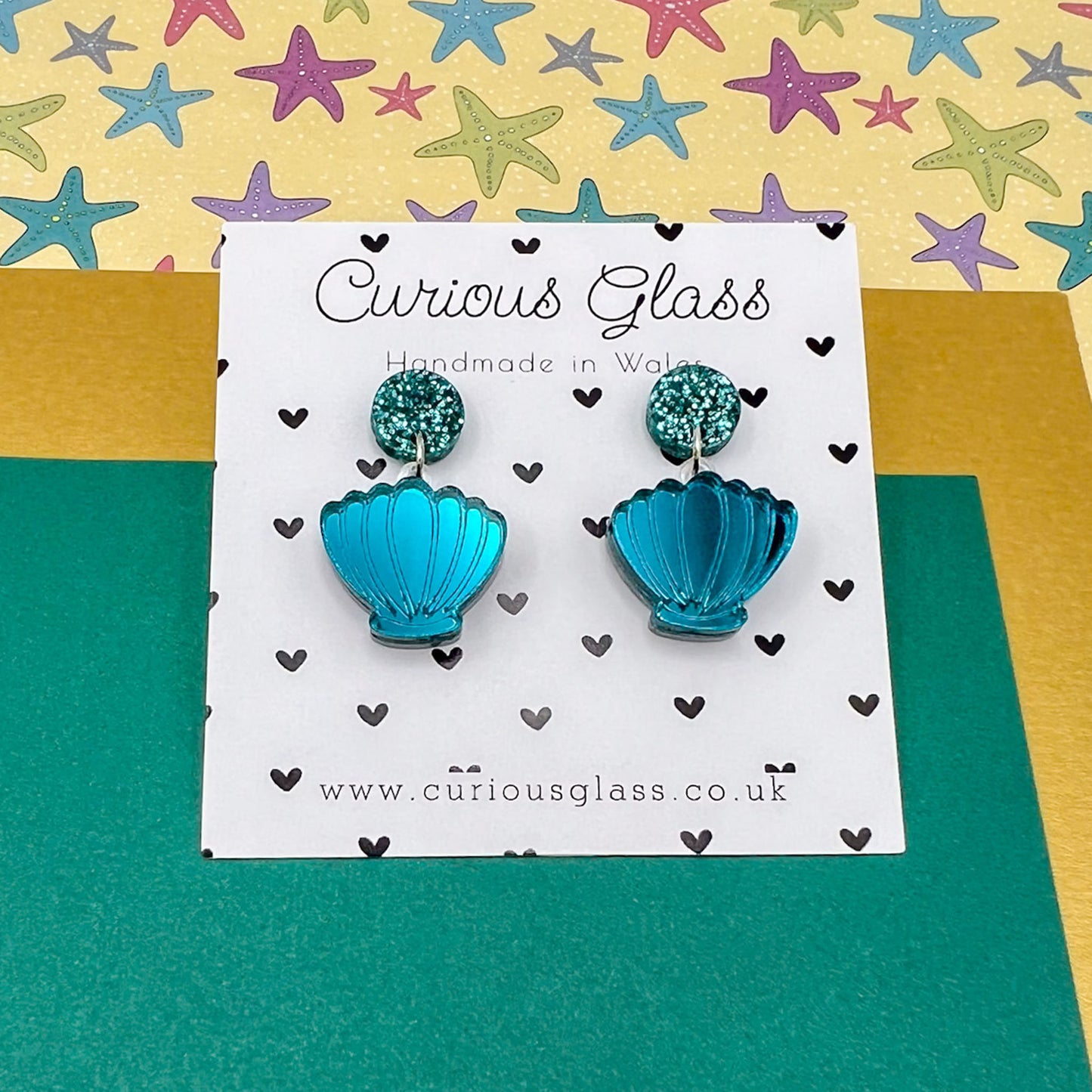 Shell Acrylic Earrings