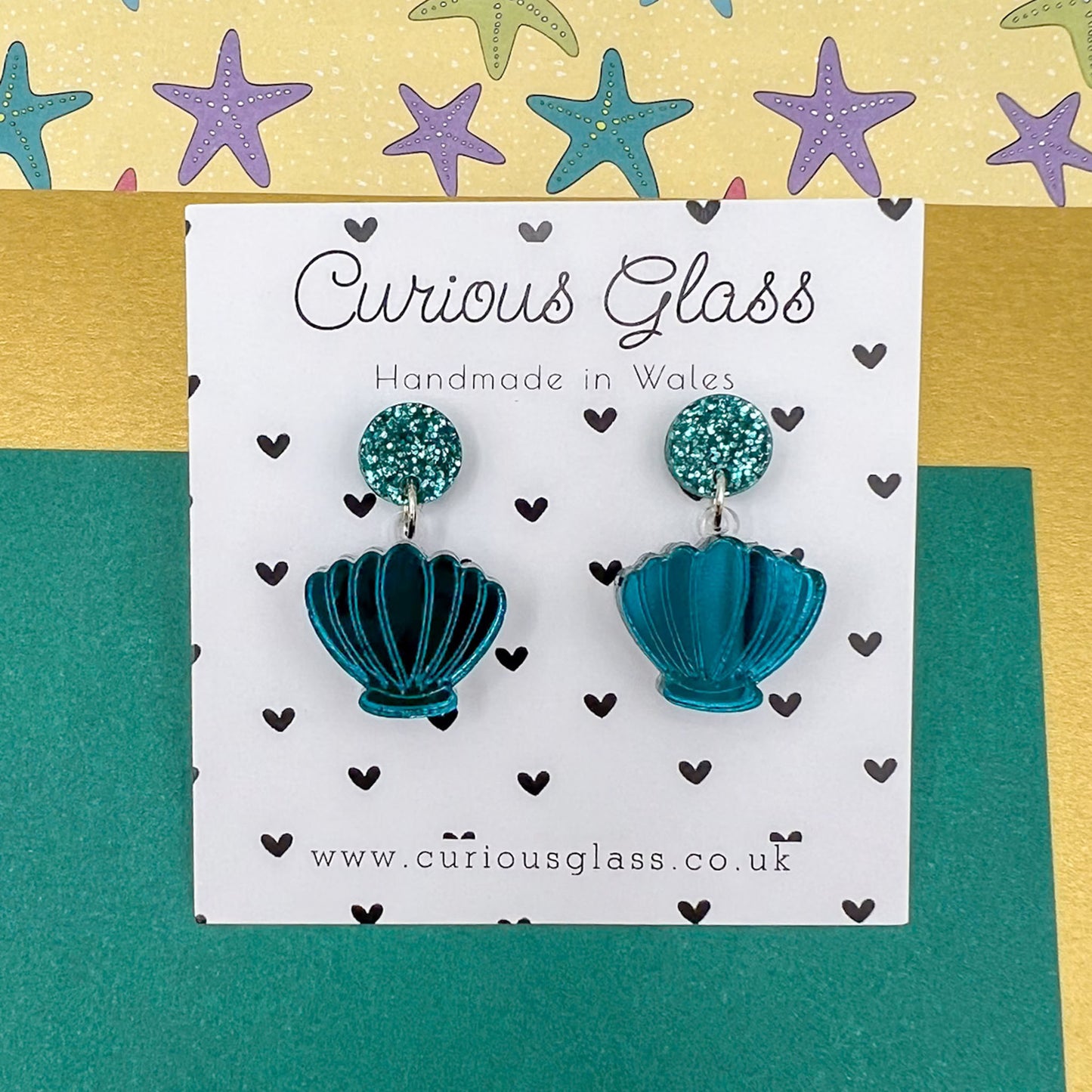 Shell Acrylic Earrings