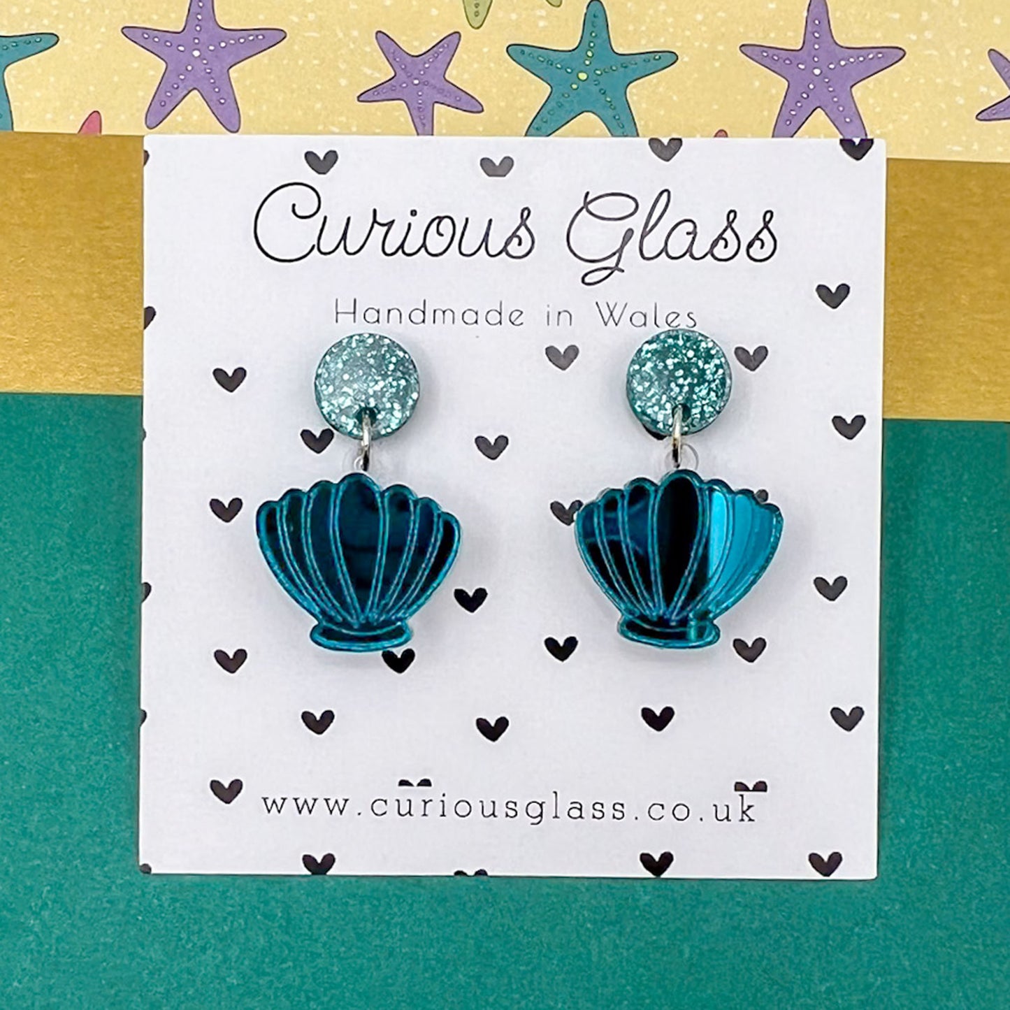 Shell Acrylic Earrings