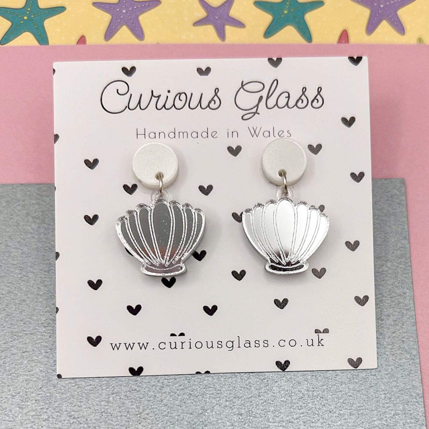 Shell Acrylic Earrings