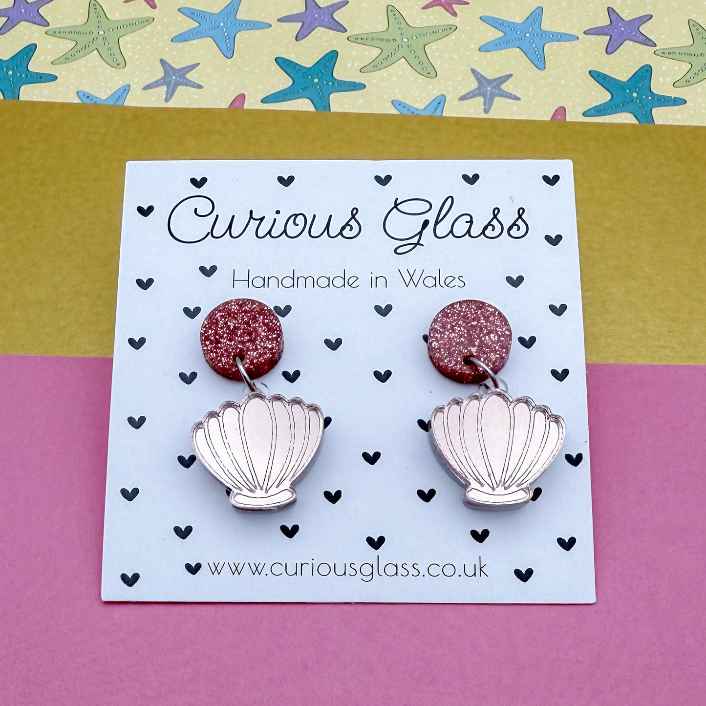 Shell Acrylic Earrings