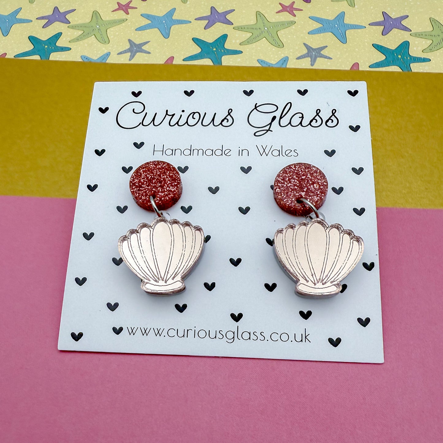 Shell Acrylic Earrings