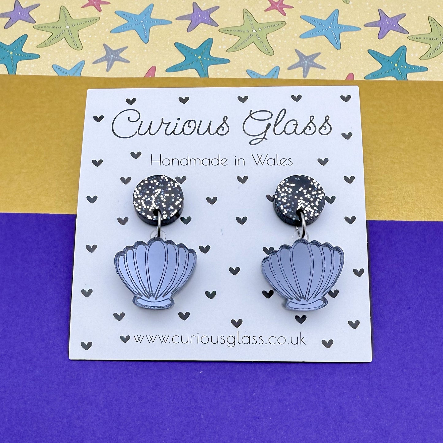 Shell Acrylic Earrings