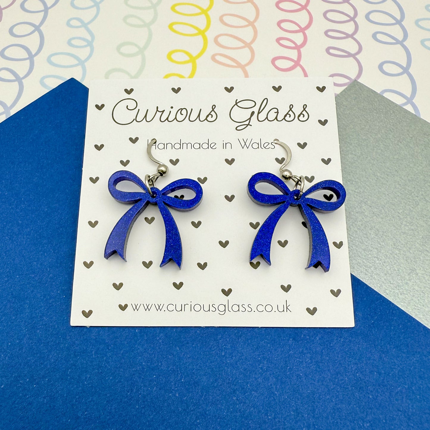 Bow Acrylic Earrings