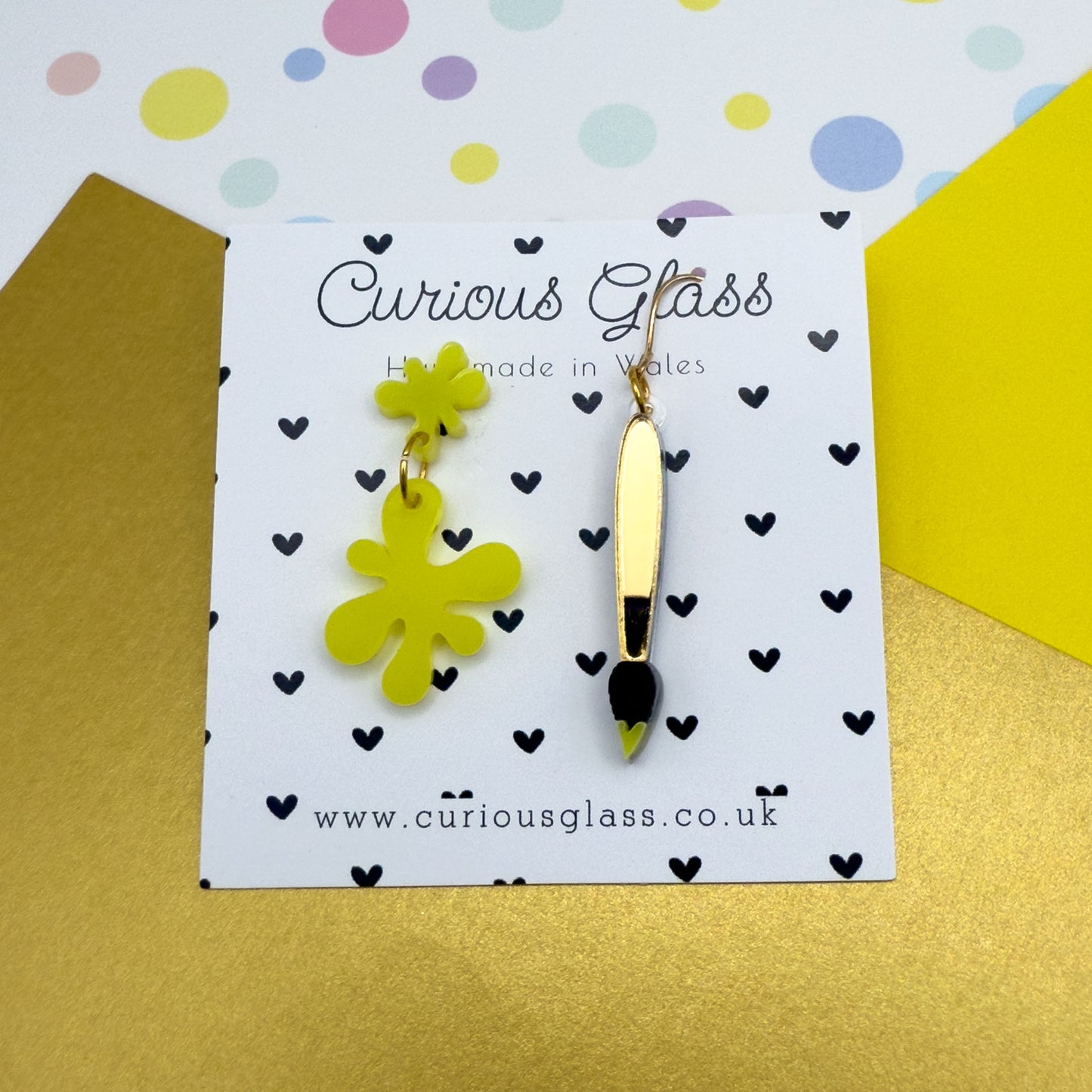 Art Acrylic Earrings