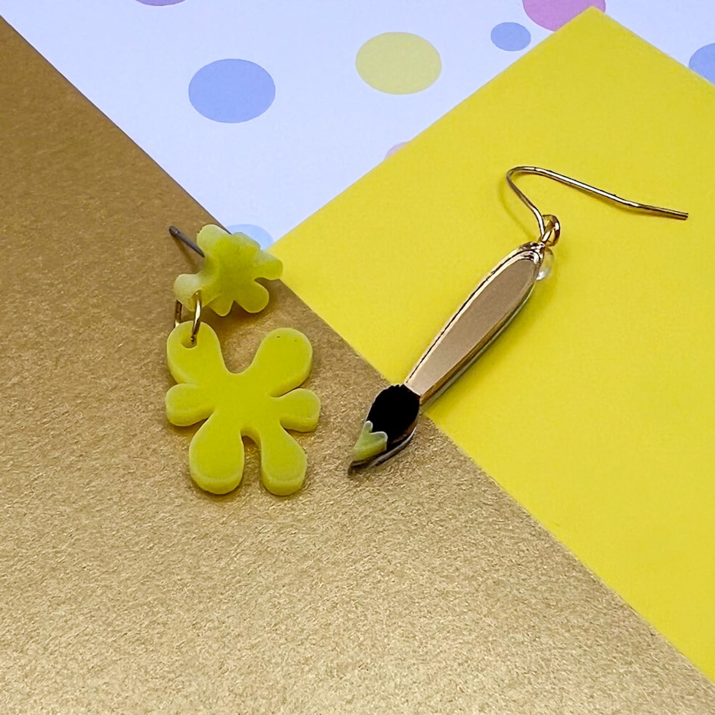 Art Acrylic Earrings