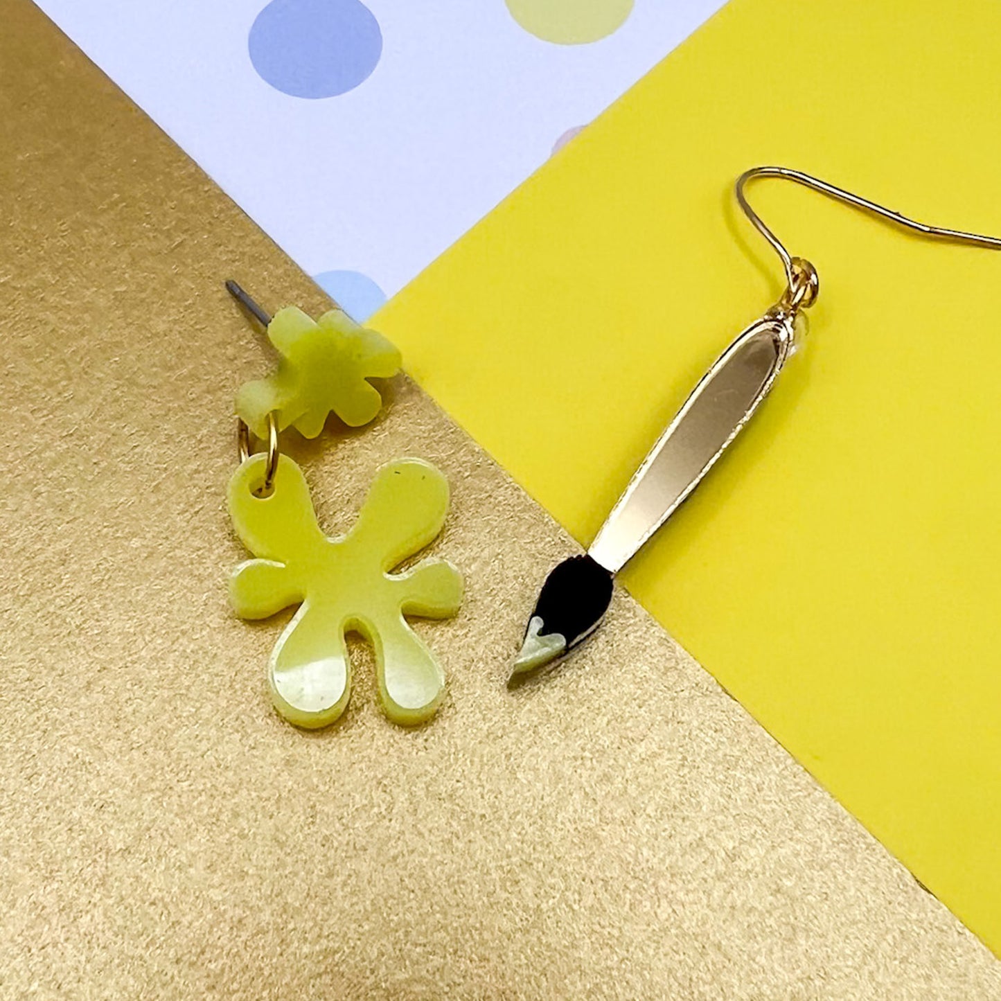 Art Acrylic Earrings